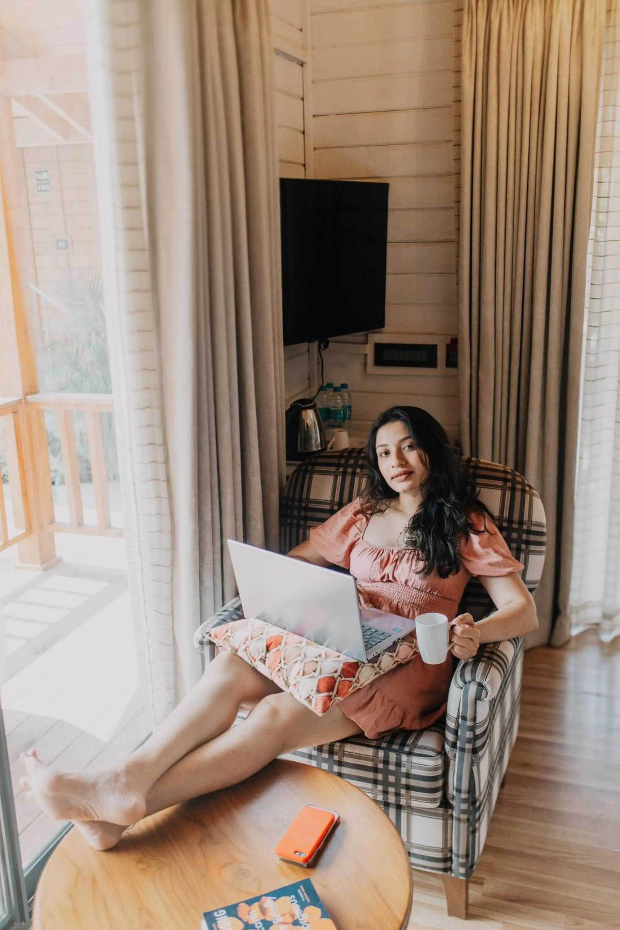 Bedroom in Foxoso Aaristo Baga Beach Resort