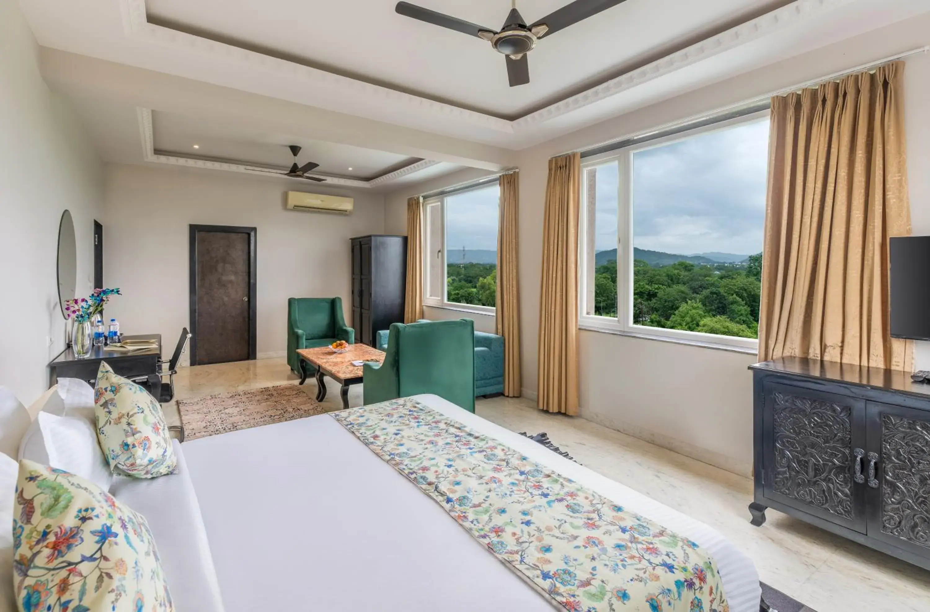 Bed in Surya Kothi Resort Bed in Surya Kothi Resort