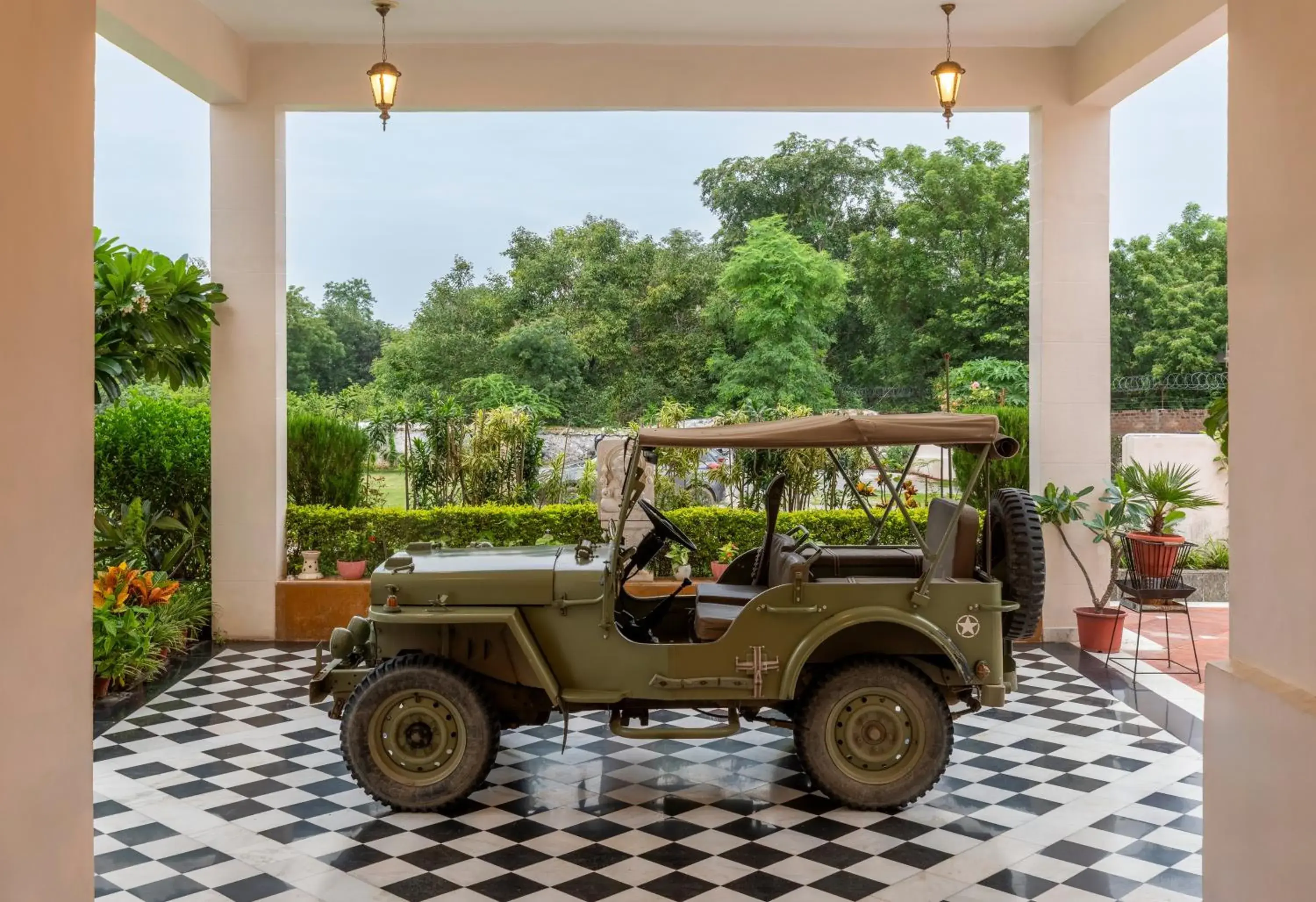 Facade/entrance in Surya Kothi Resort Facade/entrance in Surya Kothi Resort