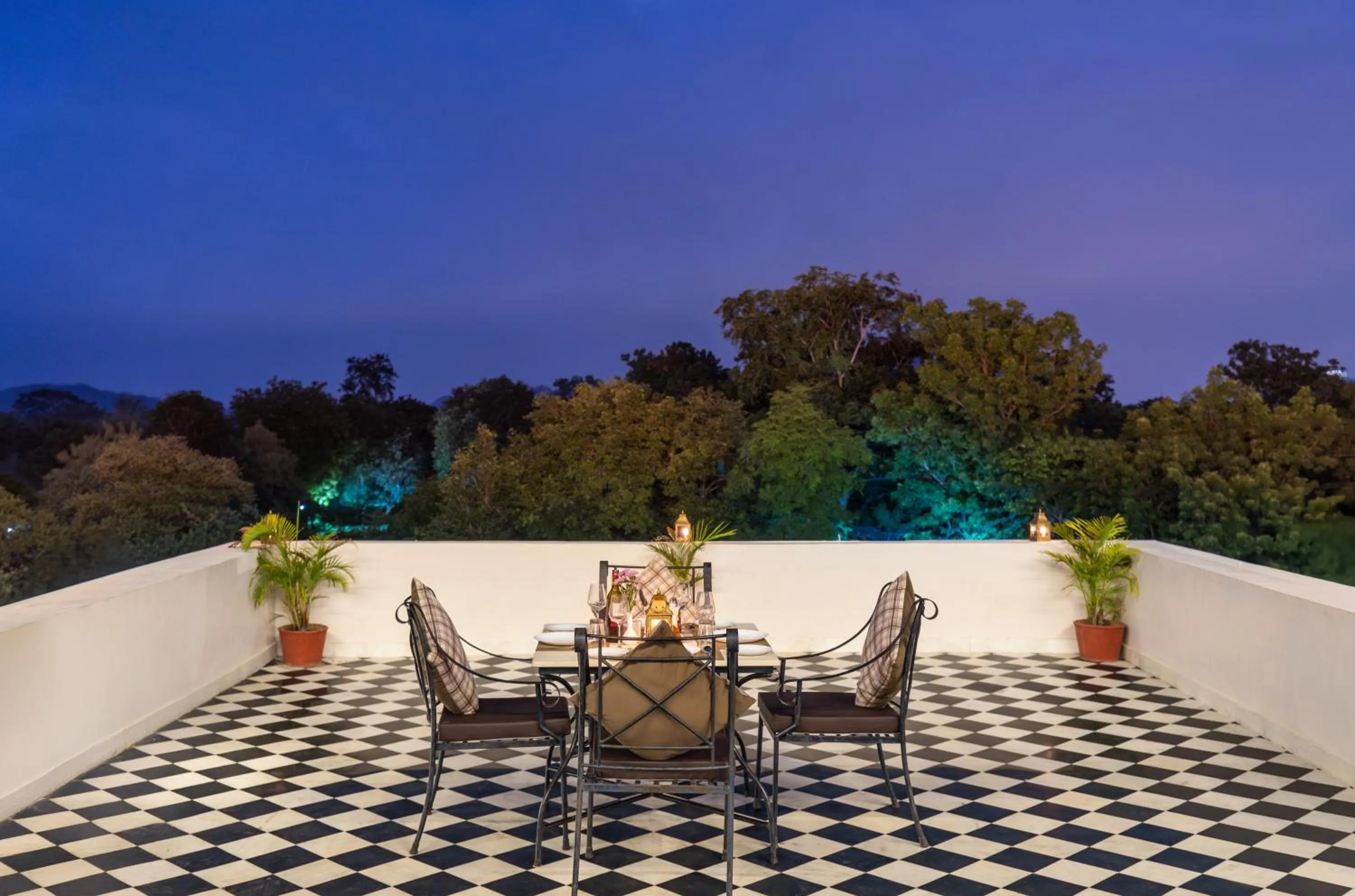 Balcony/Terrace in Surya Kothi Resort