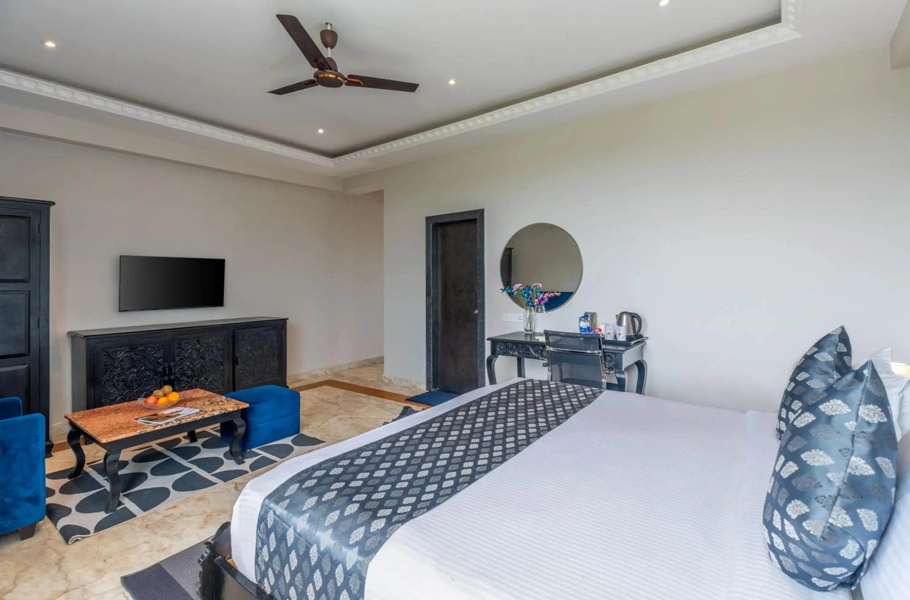 Bed in Surya Kothi Resort Bed in Surya Kothi Resort