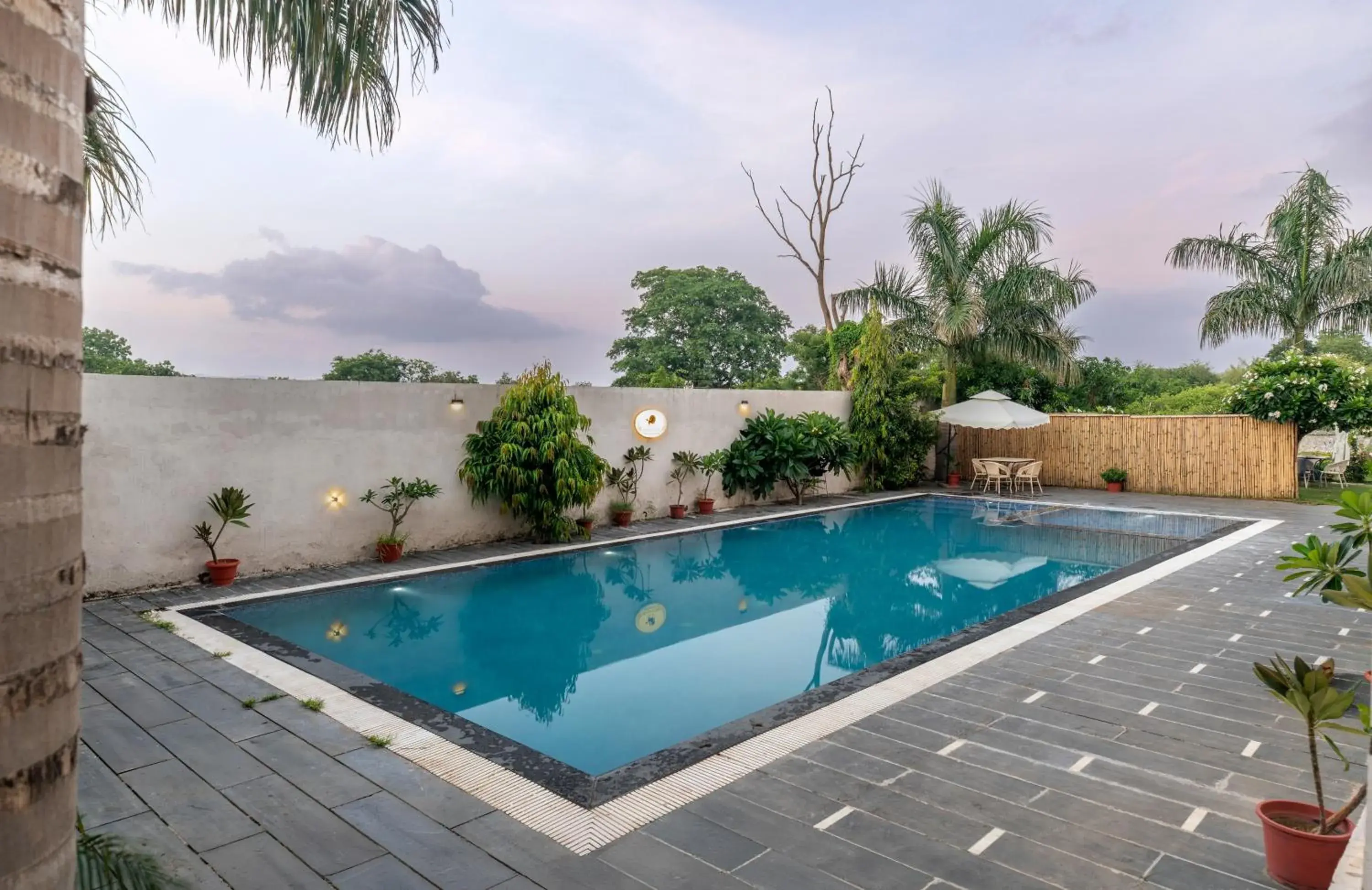 Swimming pool in Surya Kothi Resort Swimming pool in Surya Kothi Resort