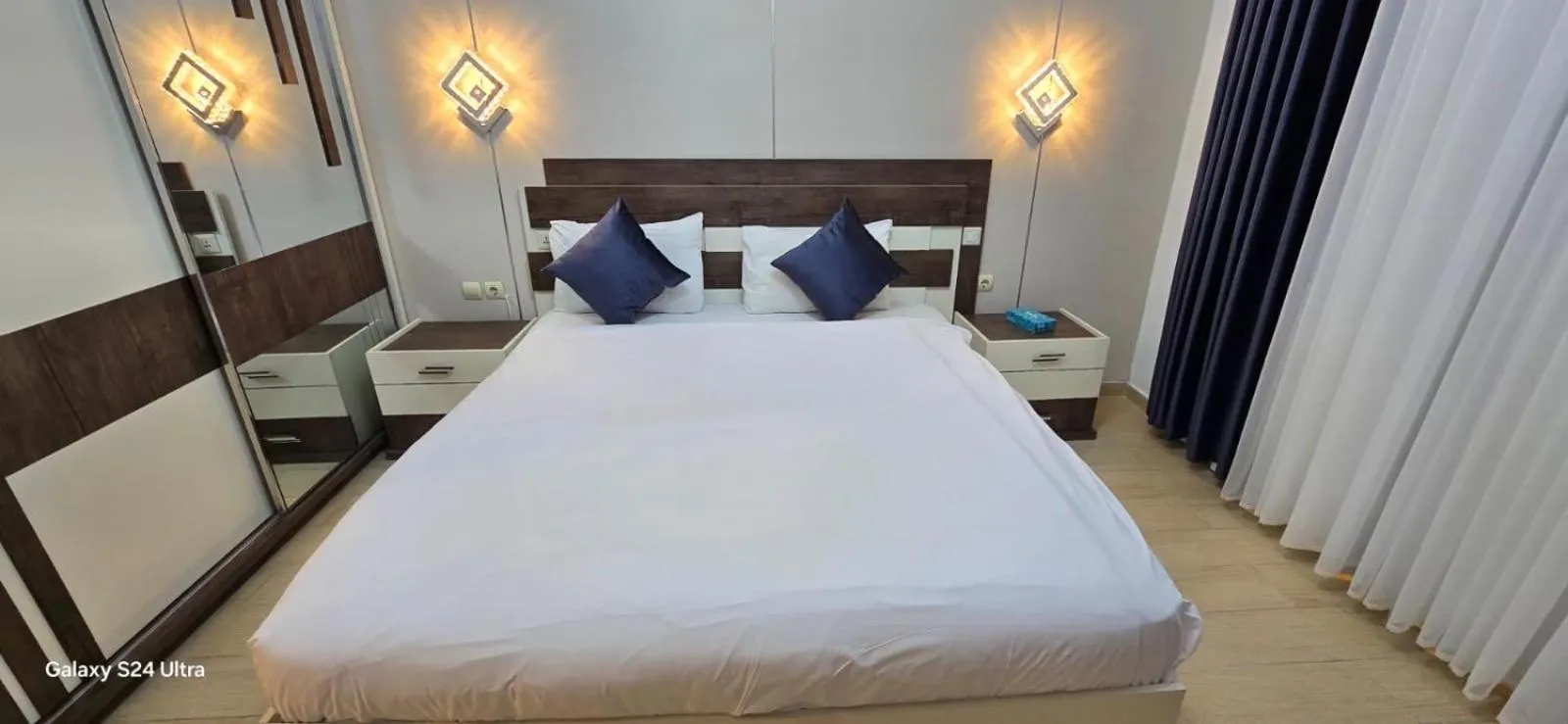 Bed in Balcony Hotel