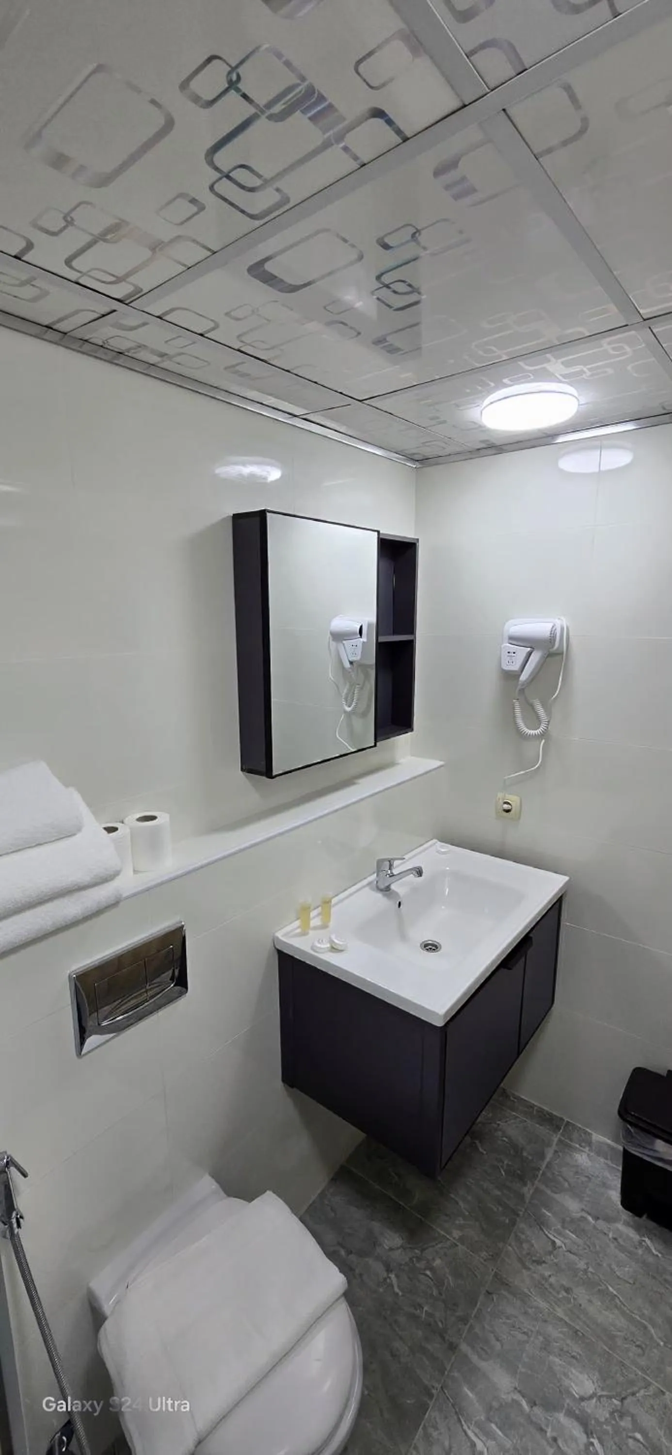 Toilet in Balcony Hotel