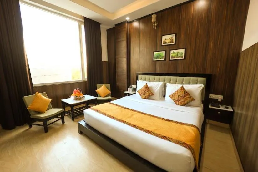 Bed in Foxoso Fiori Hotel