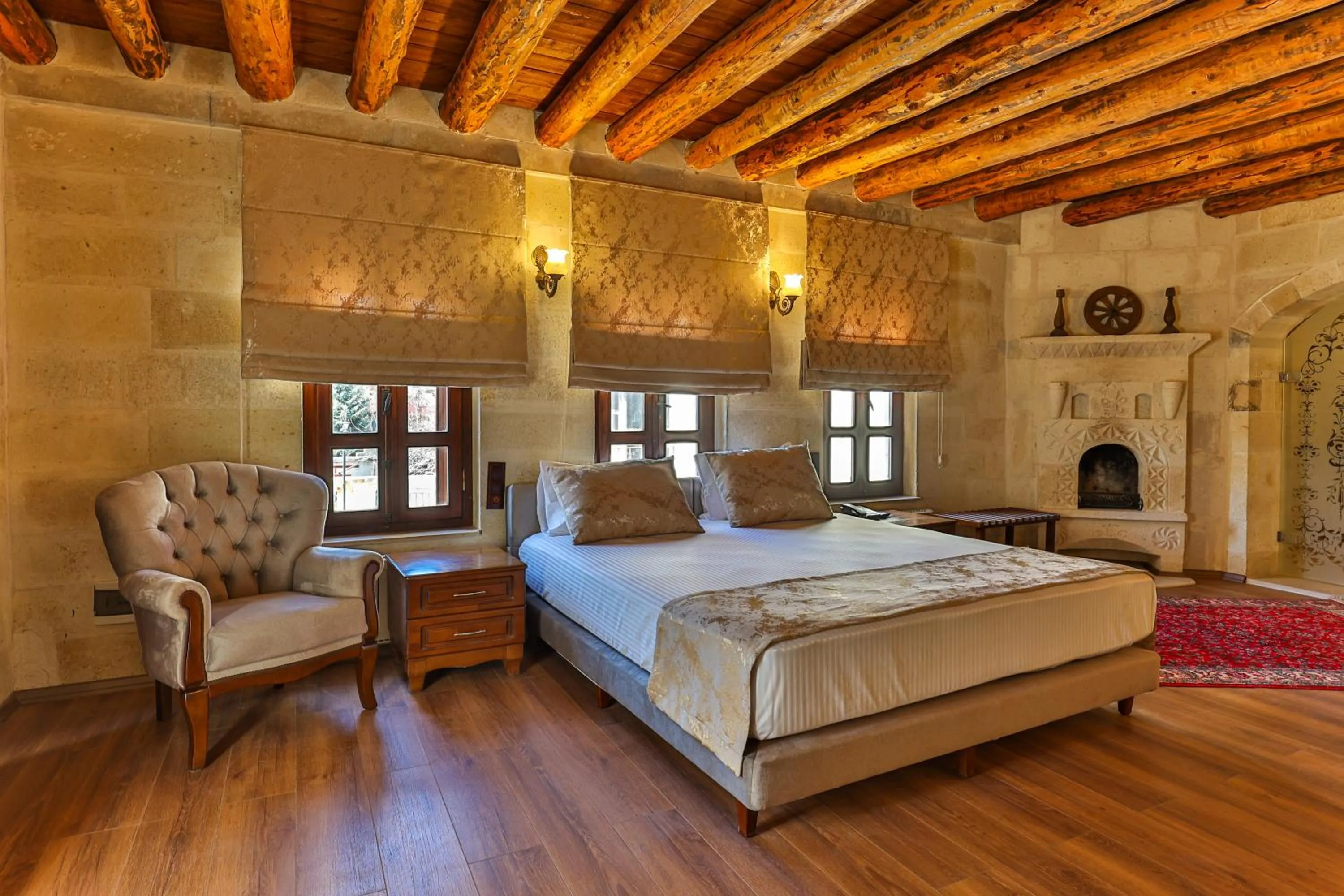 Bed in Hotel Asia Minor