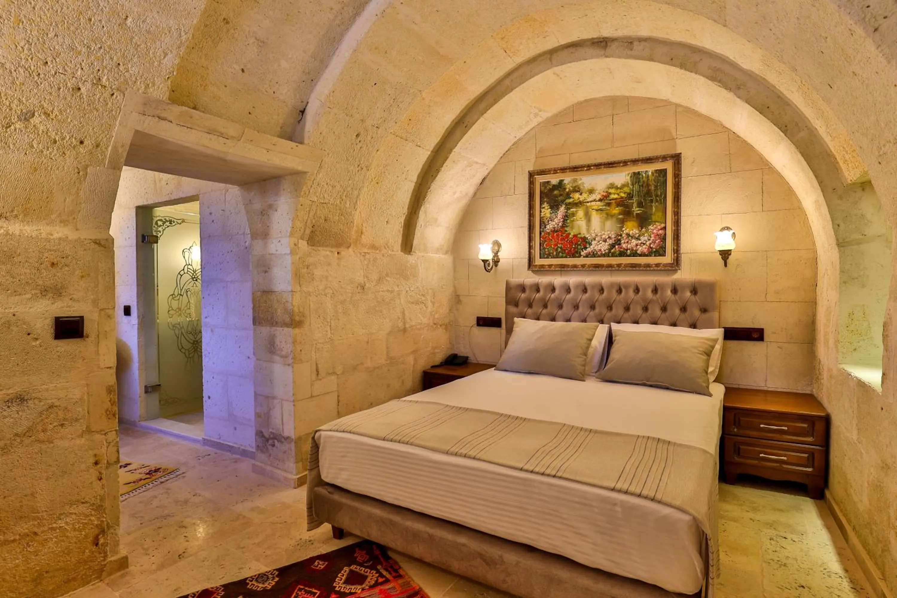 Bed in Hotel Asia Minor