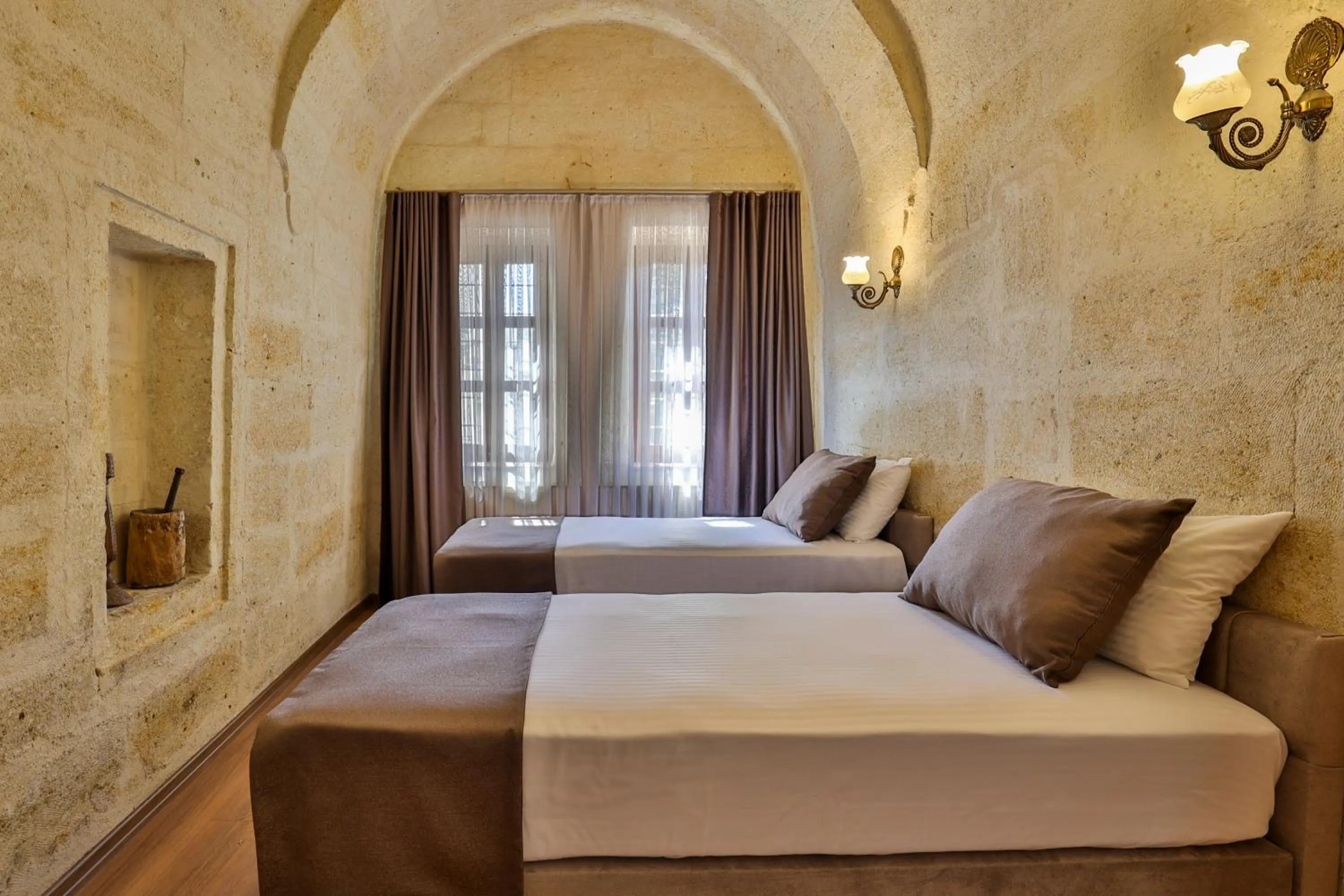 Bed in Hotel Asia Minor