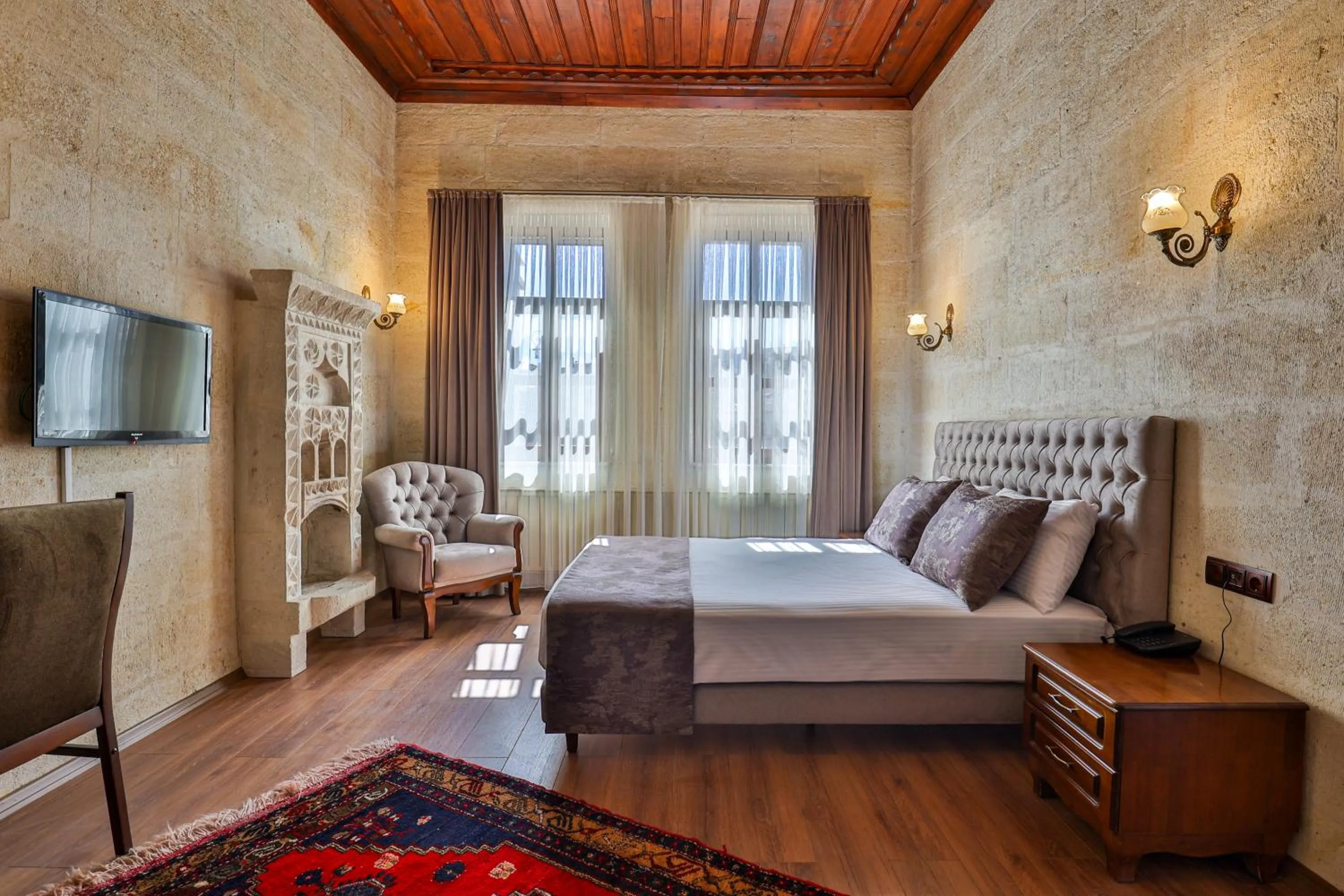 Bedroom, Bed in Hotel Asia Minor