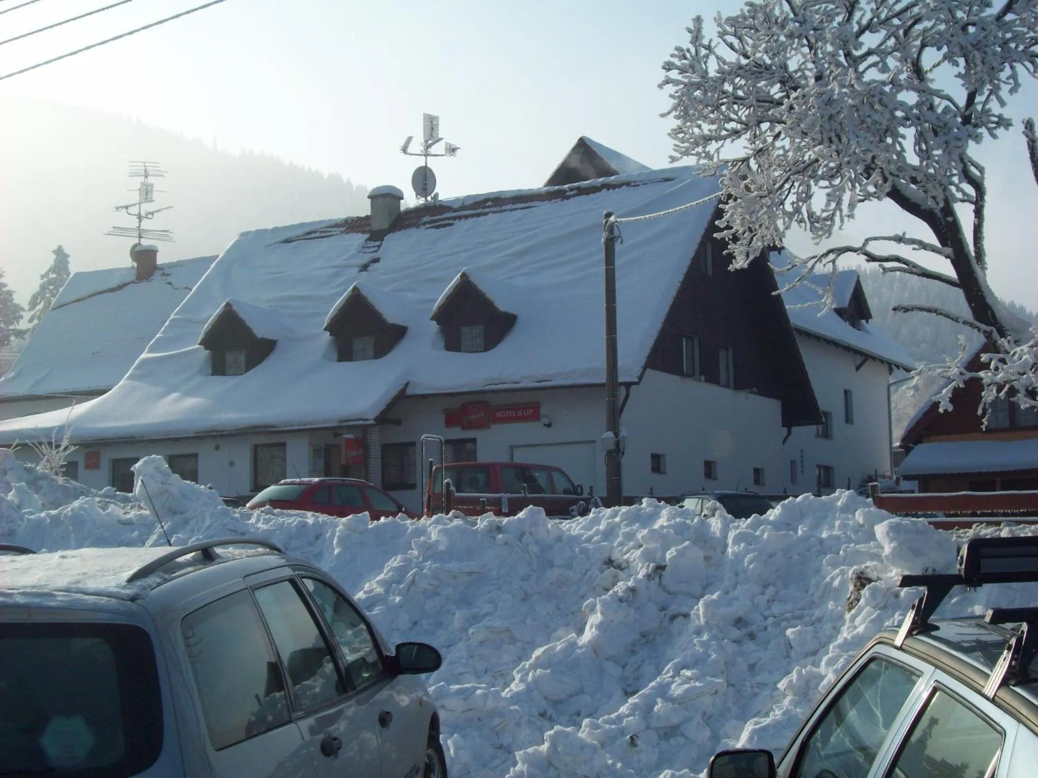 Property building in hotel U lip Trojanovice
