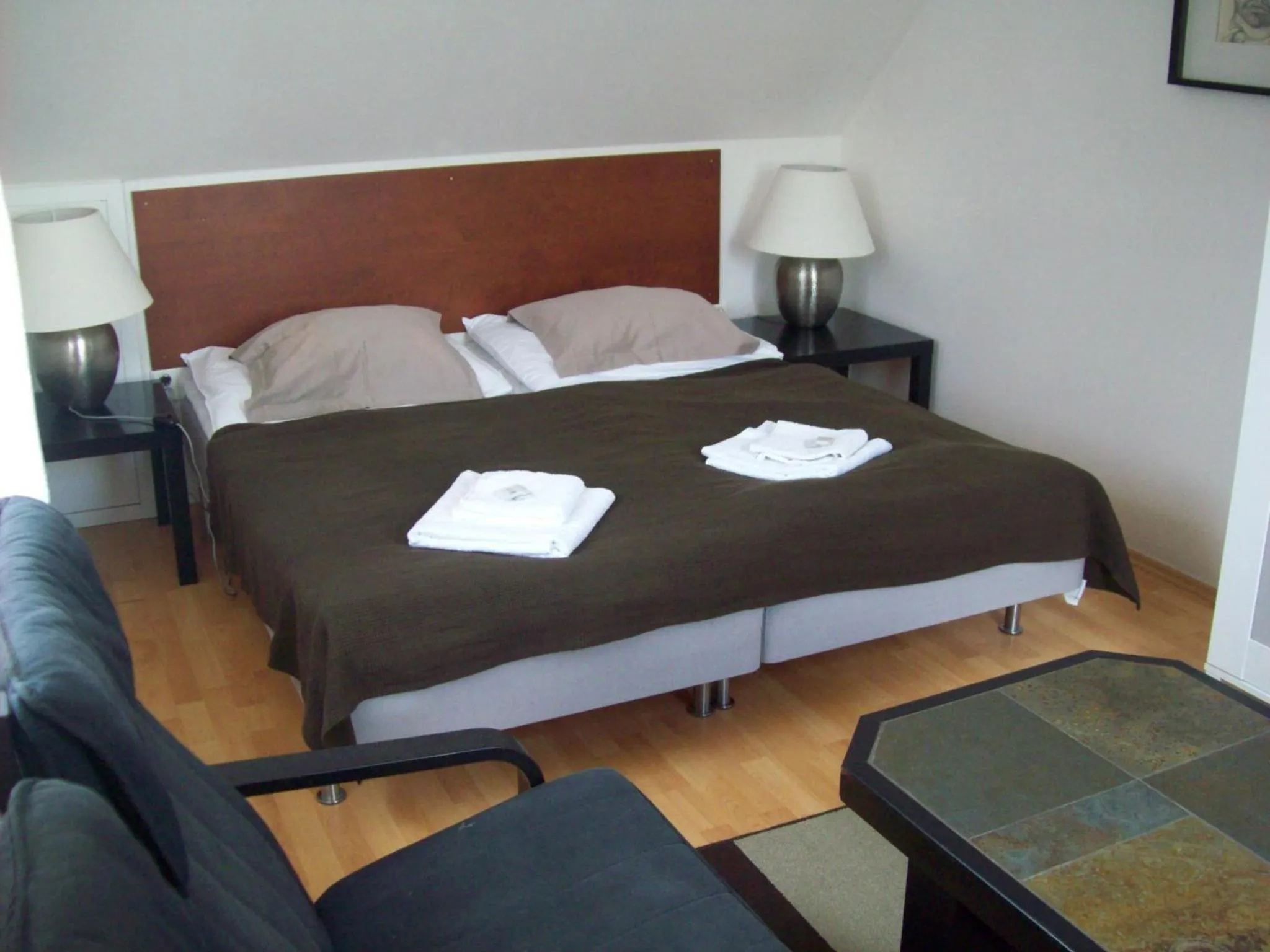 Bed in hotel U lip Trojanovice