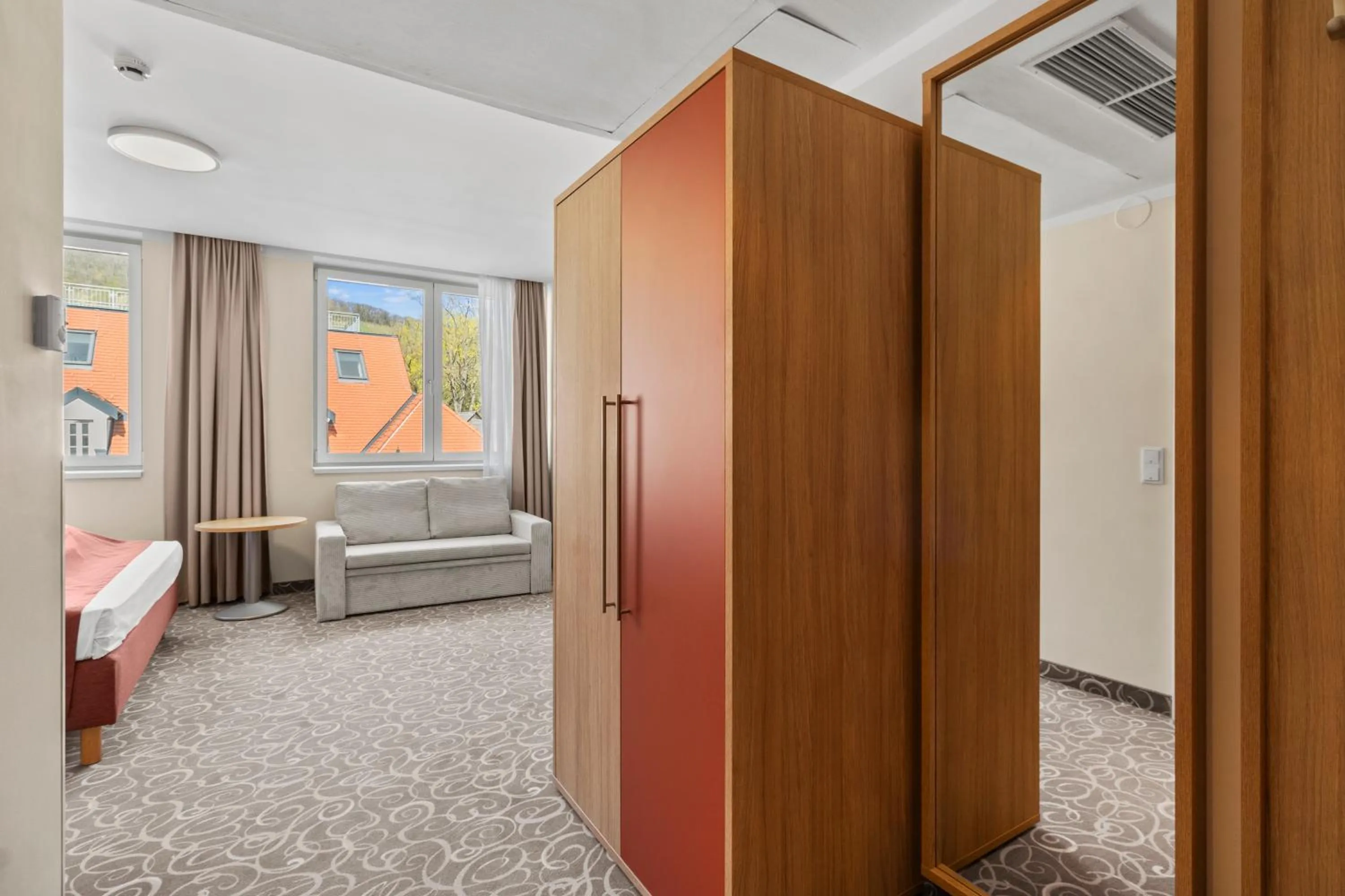 Bed in Schild Rooms - Self Check-in - Nature and Wine Area Vienna