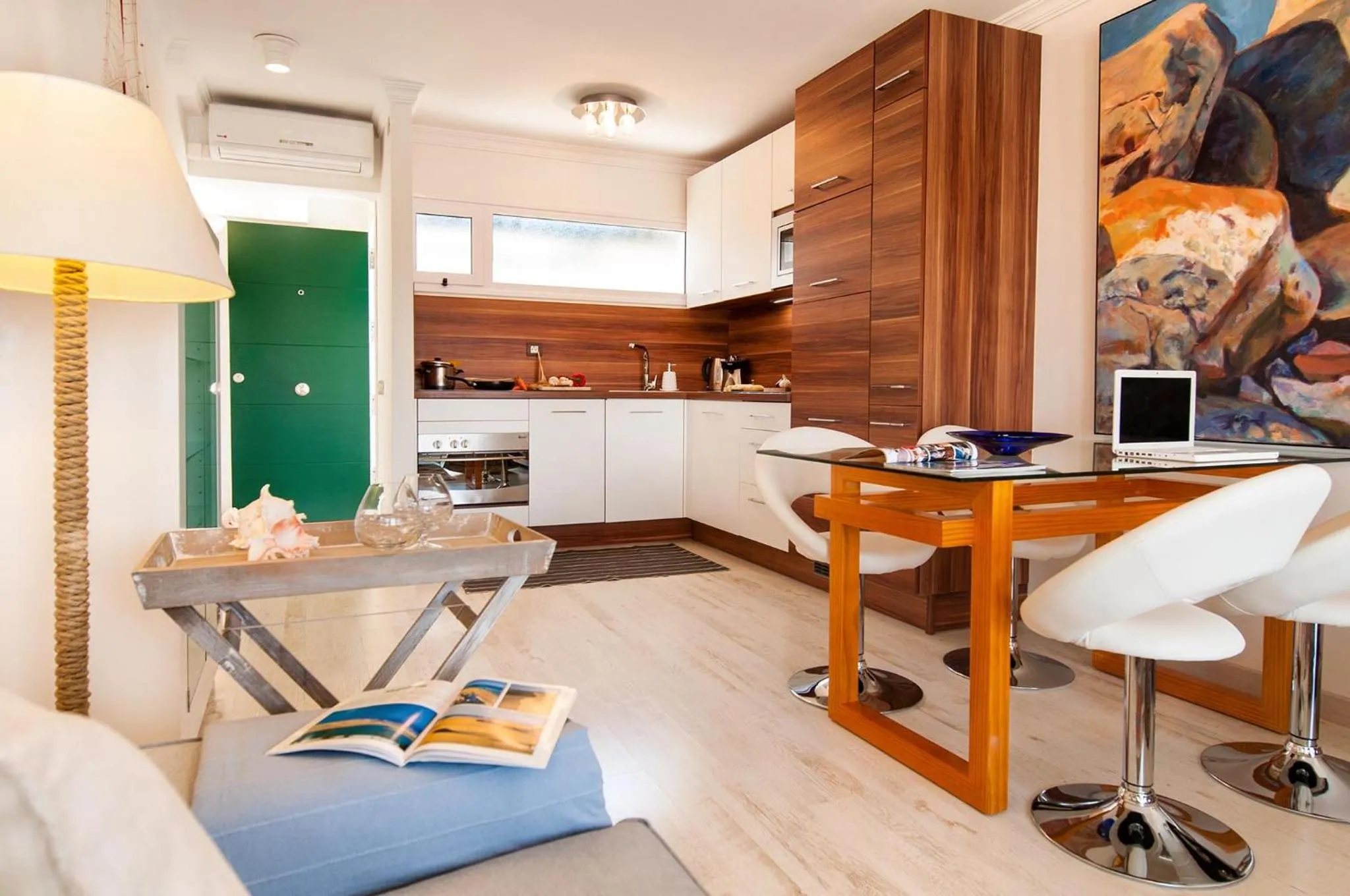 Kitchen or kitchenette in Maspalomas Beach Apartment Charca 1 by VillaGranCanaria