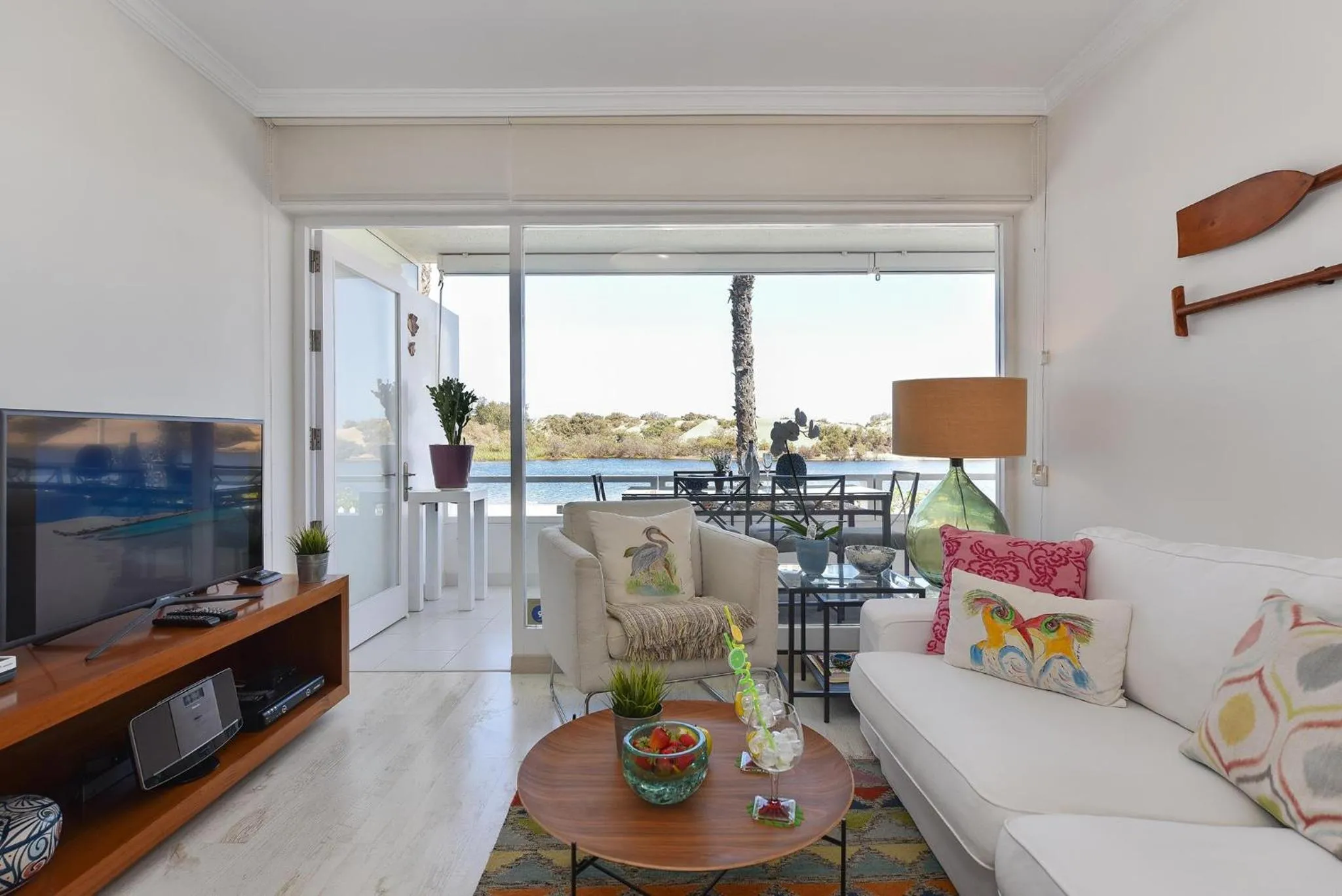 TV and multimedia in Maspalomas Beach Apartment Charca 1 by VillaGranCanaria