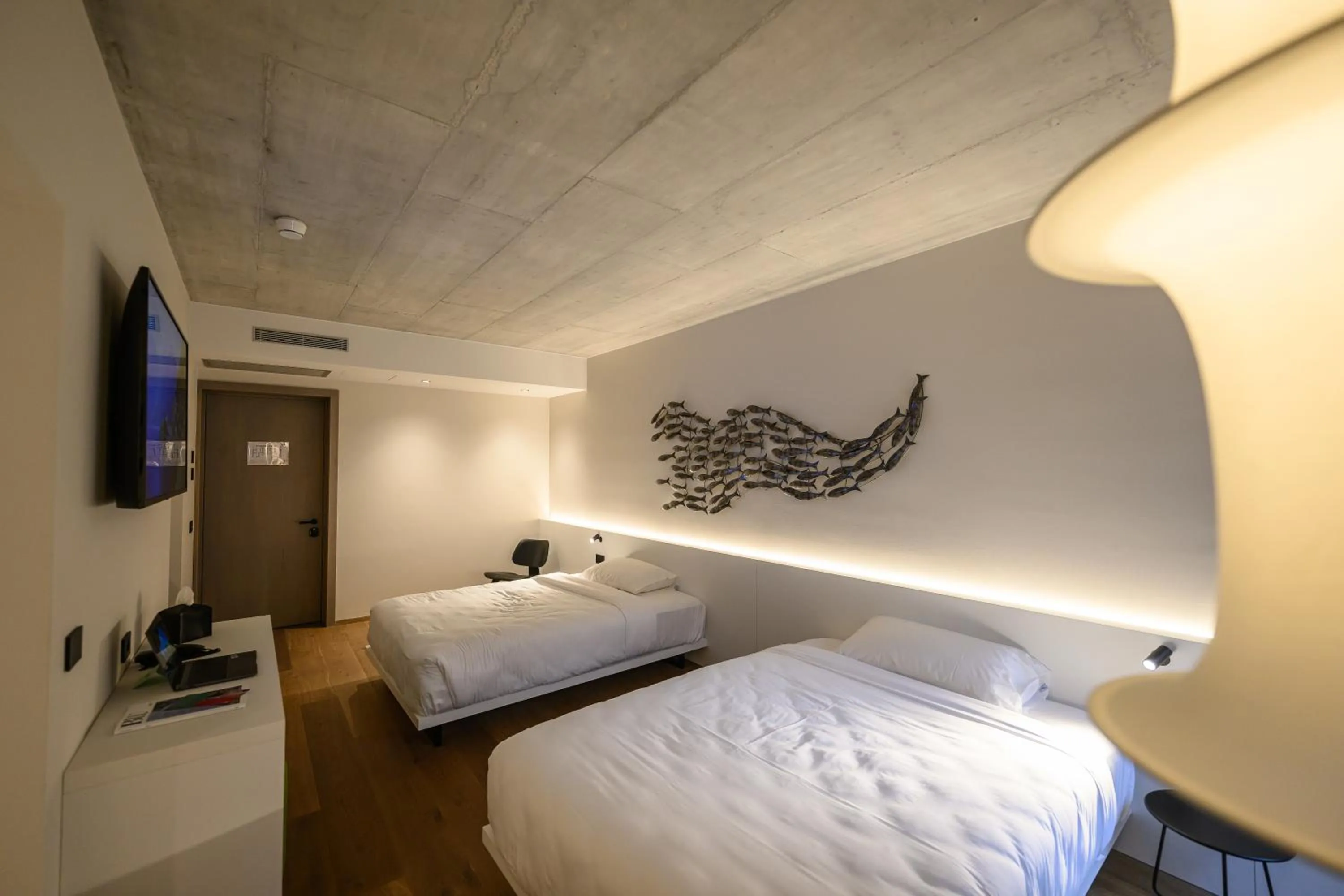 Bed in Hotel Giardino Verdi