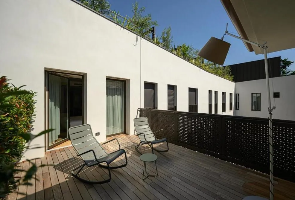 Property building in Hotel Giardino Verdi