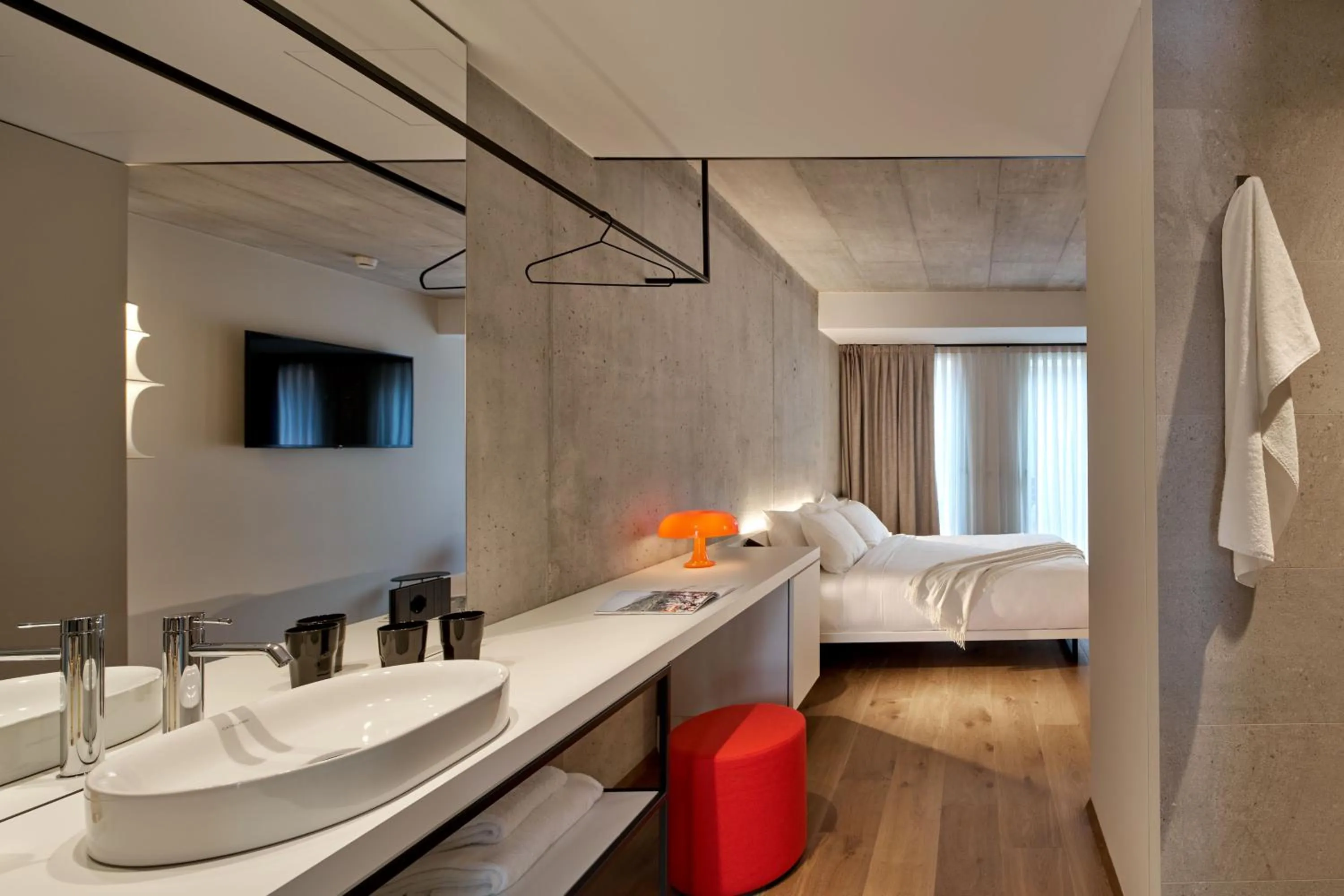 Bed in Hotel Giardino Verdi