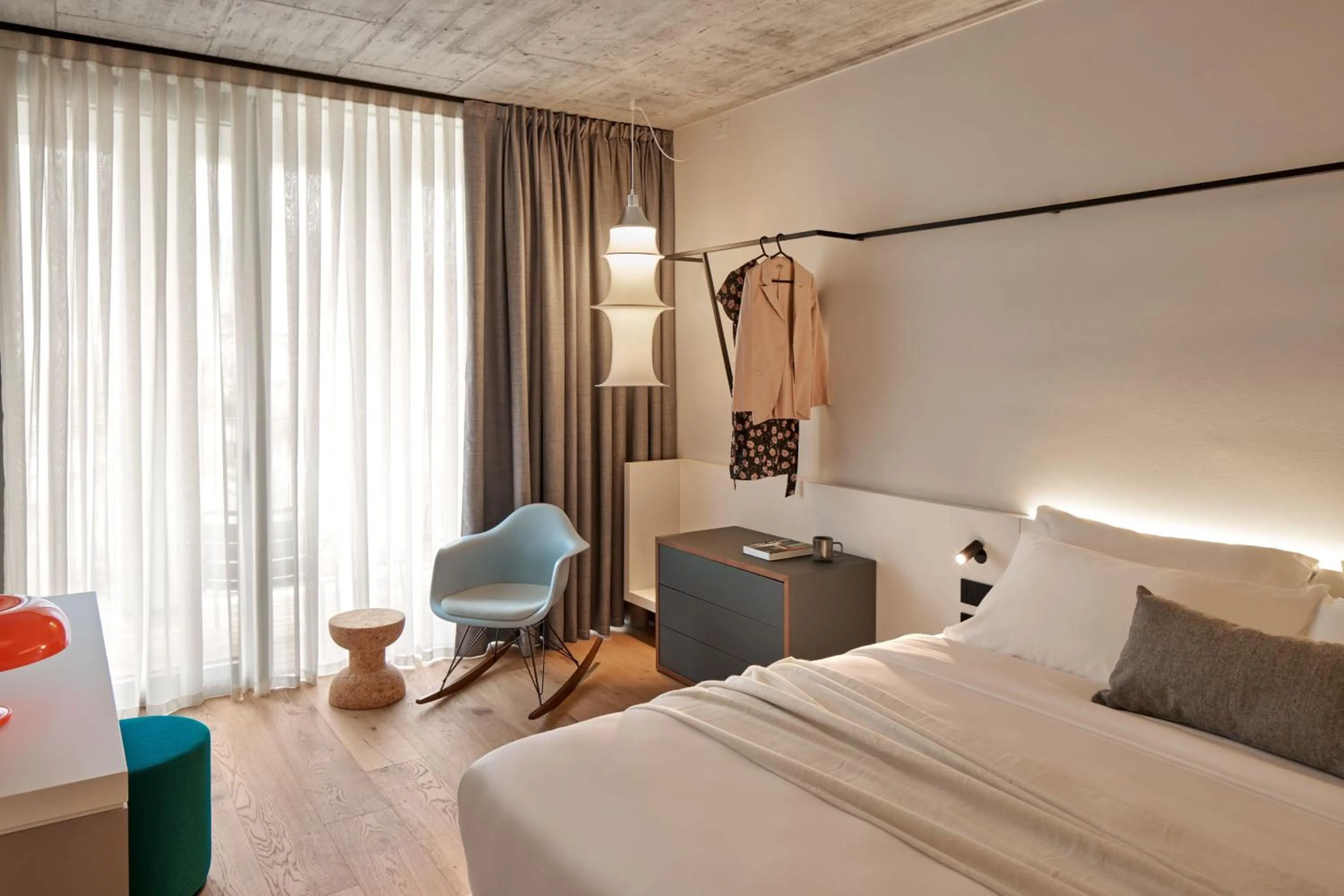 Bed in Hotel Giardino Verdi