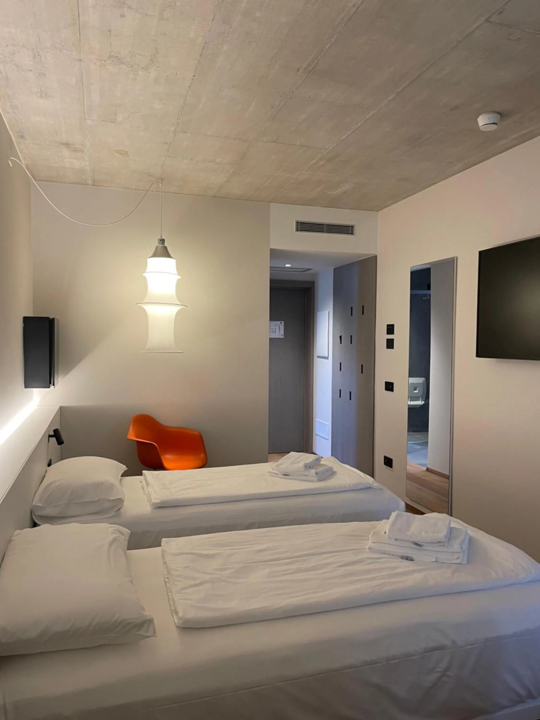 Bed in Hotel Giardino Verdi