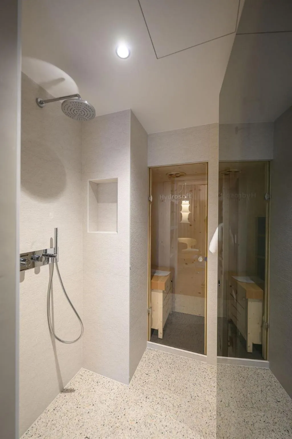 Sauna in Hotel Giardino Verdi