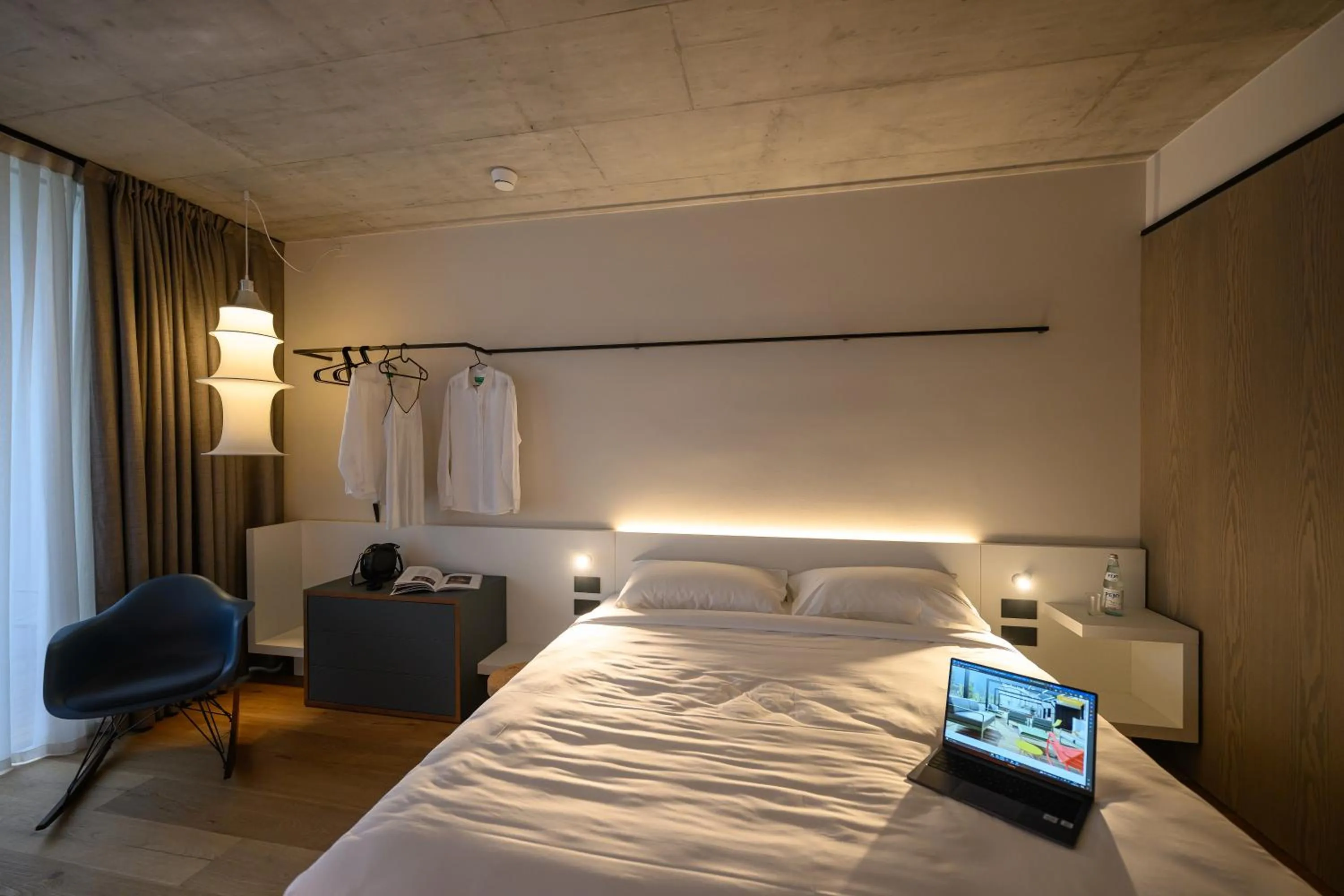 Bed in Hotel Giardino Verdi