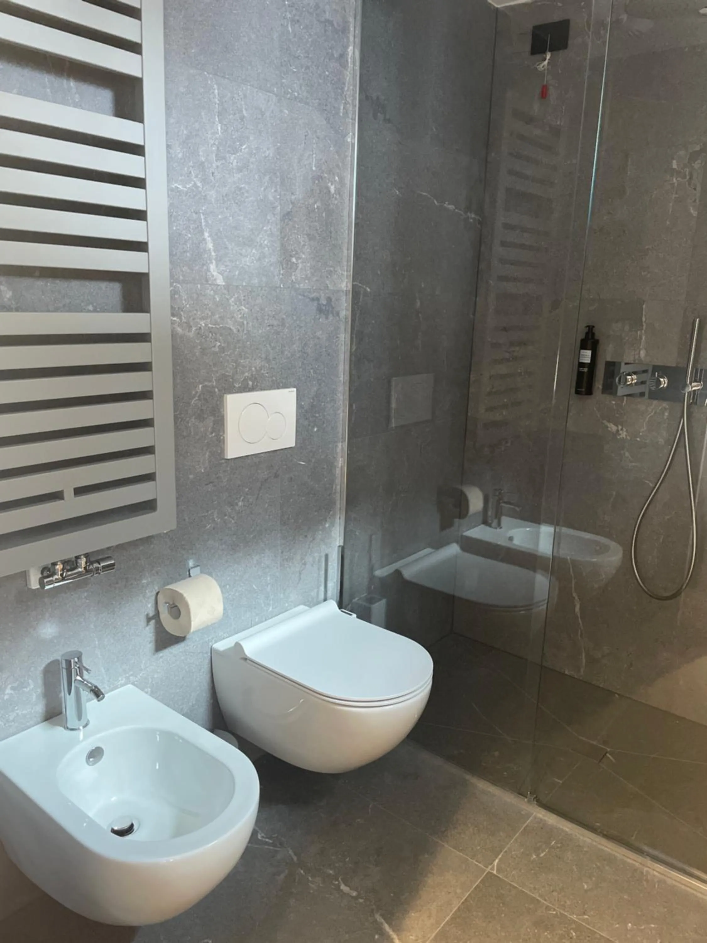 Shower in Hotel Giardino Verdi