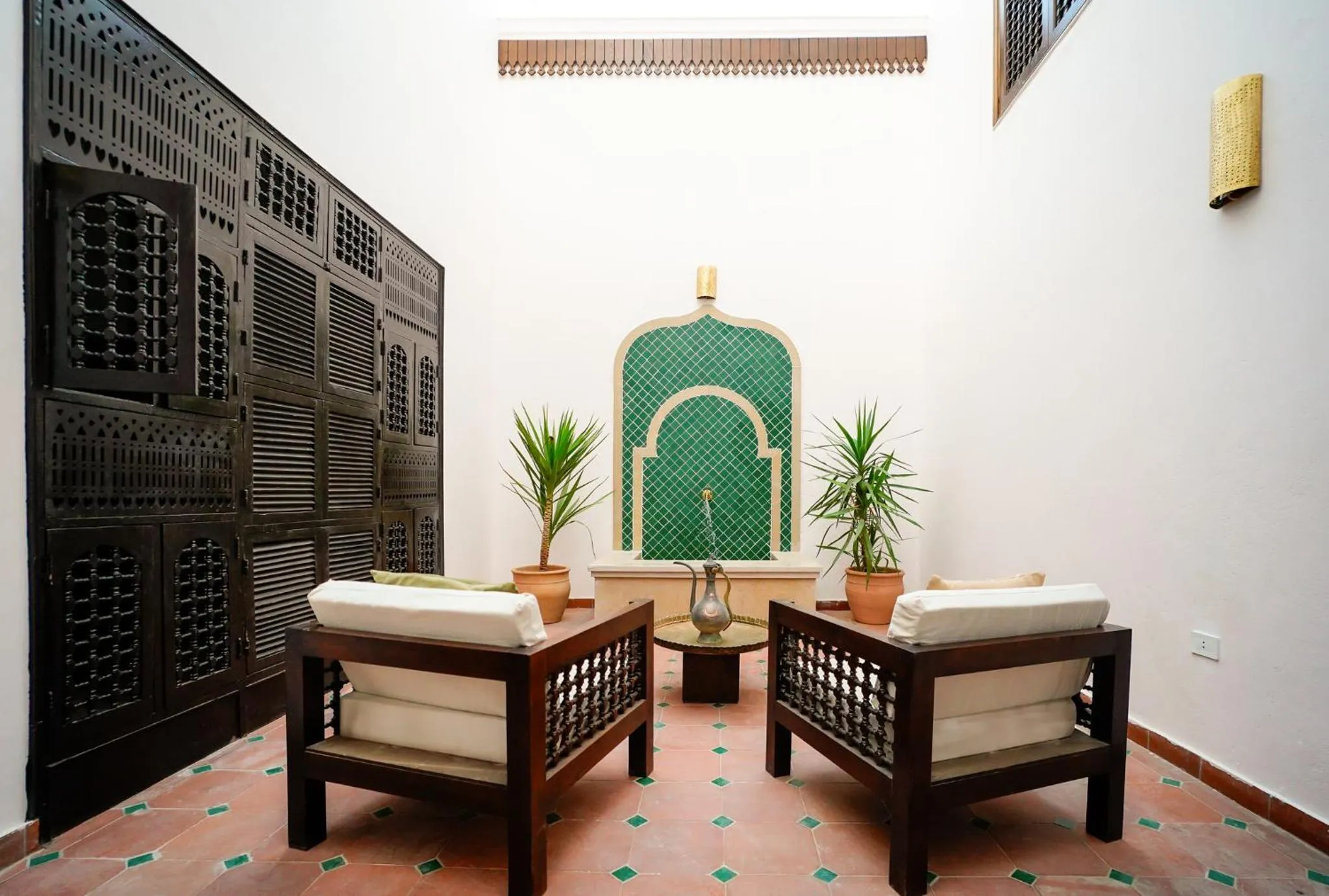 Seating area in Al Wadi Boutique Hotel