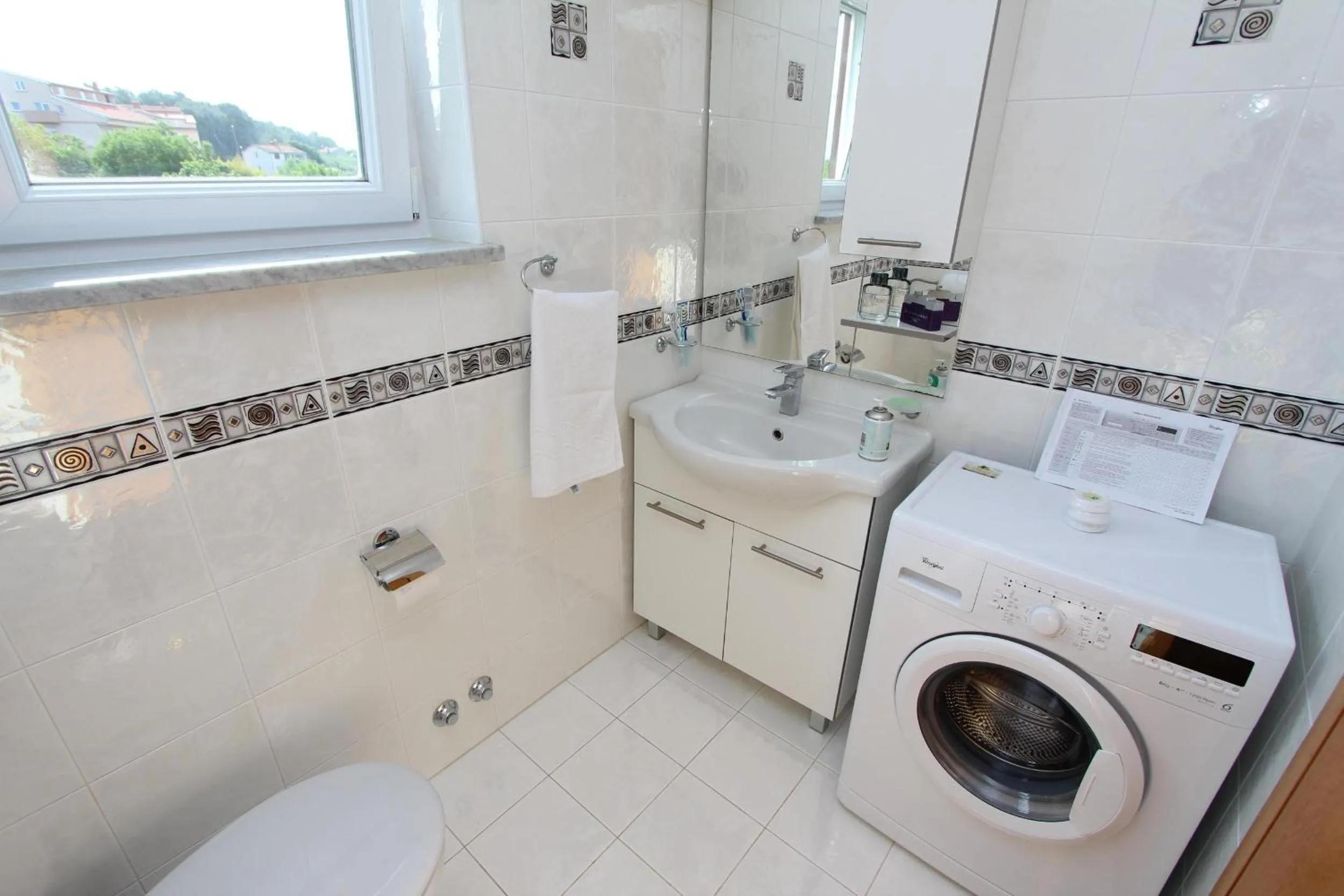 Toilet in Apartment Villa Nera
