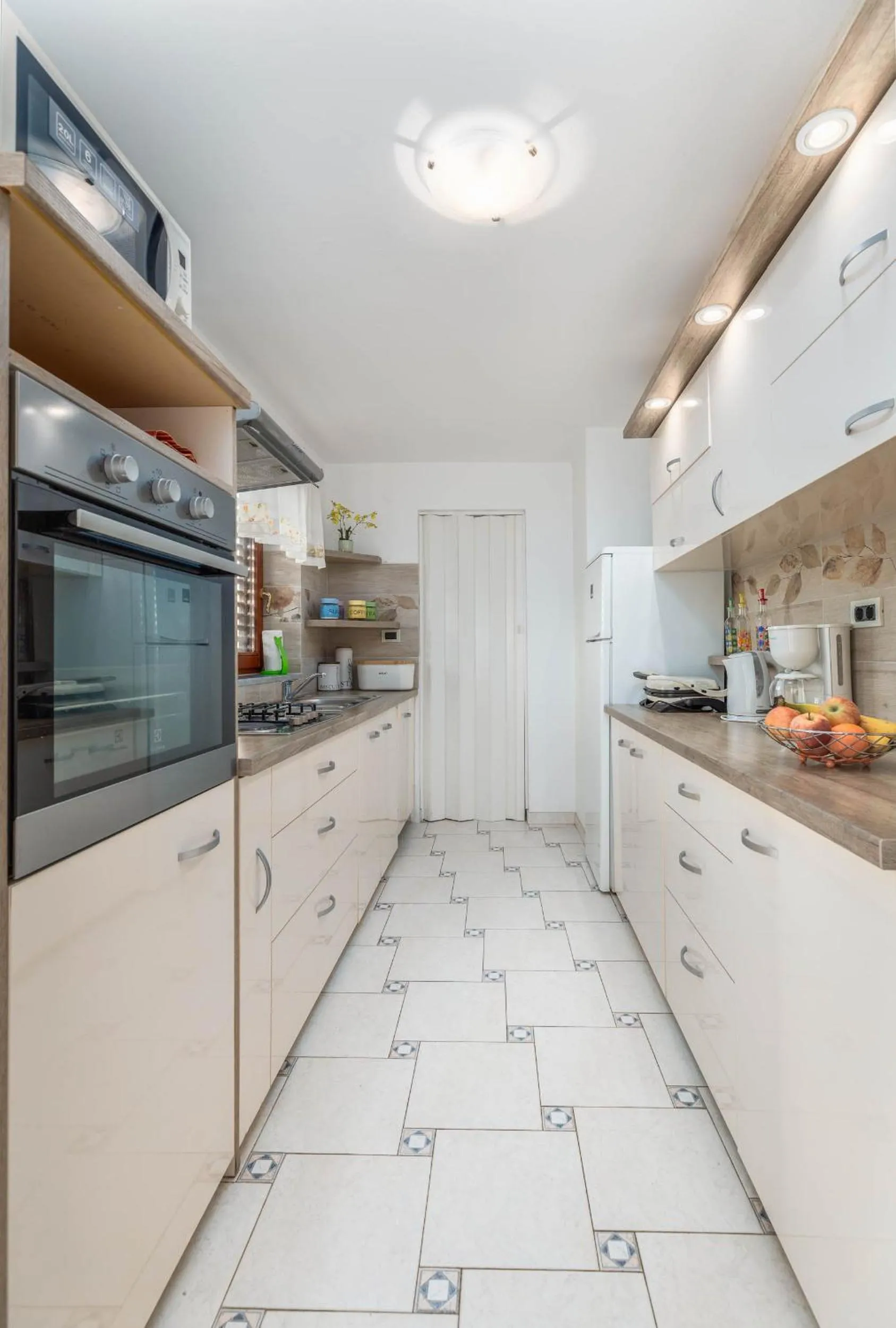 Kitchen or kitchenette in Apartment Villa Nera