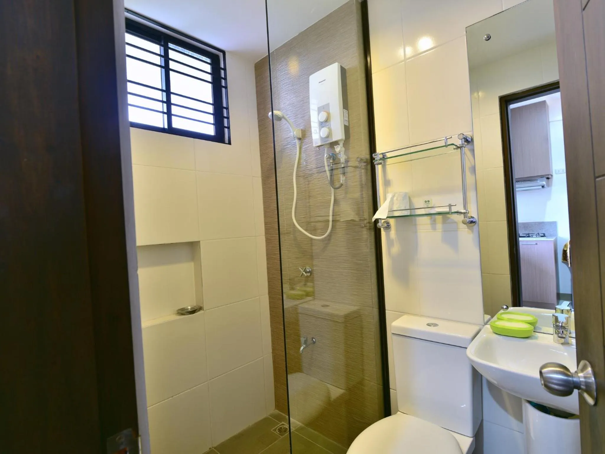 Bathroom in Anahaw Apartments Whitebeach