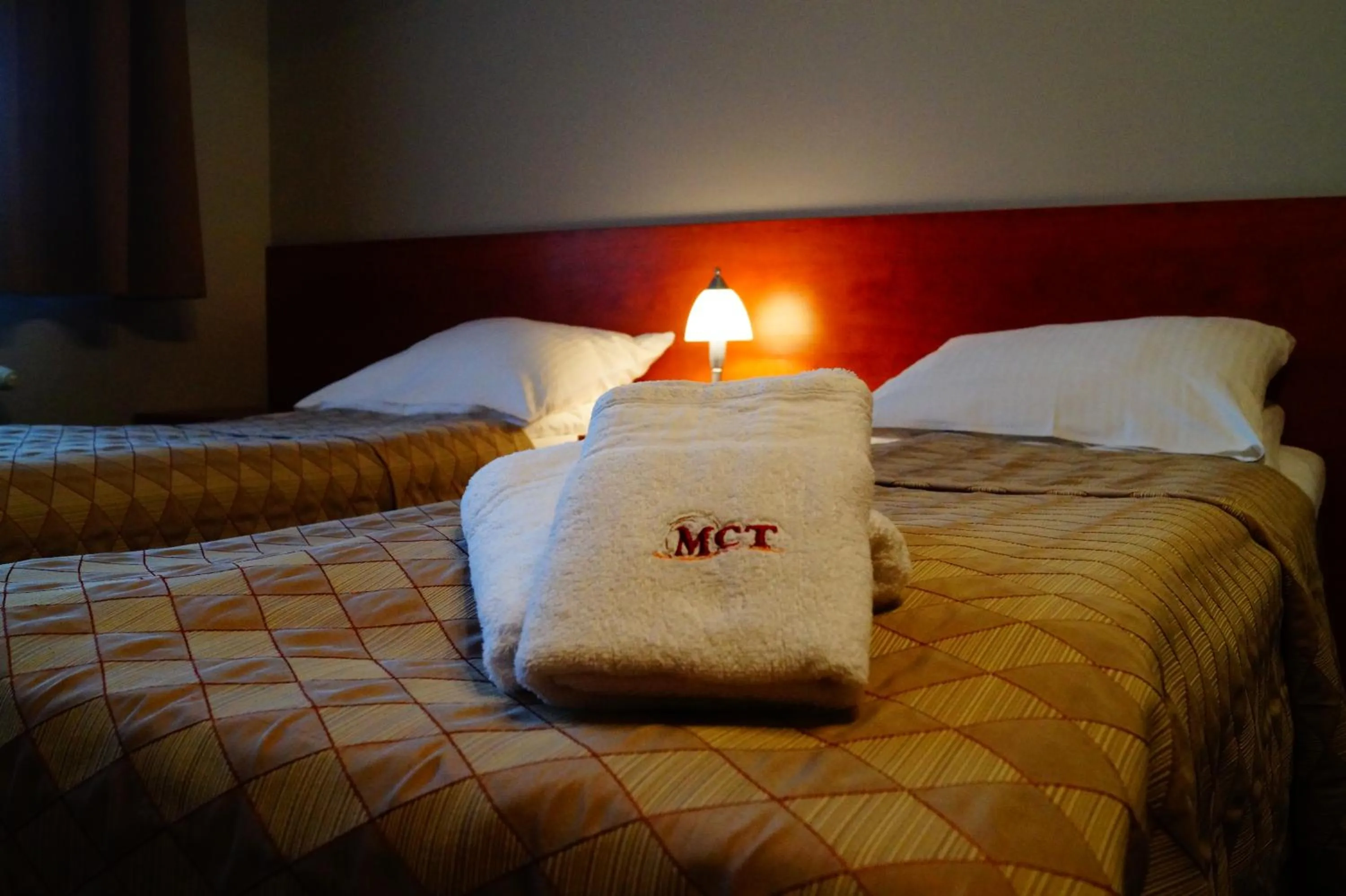 Bed in Hotel MCT