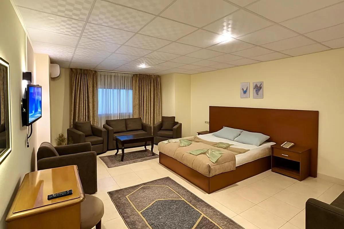 Living room in Verssailles Pyramids Hotel