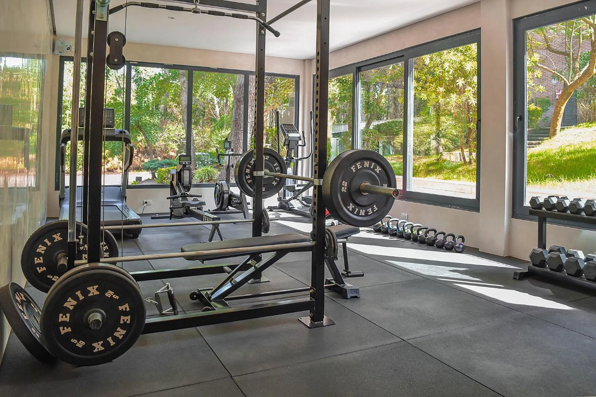 Fitness centre/facilities in Carilo Hills by bund