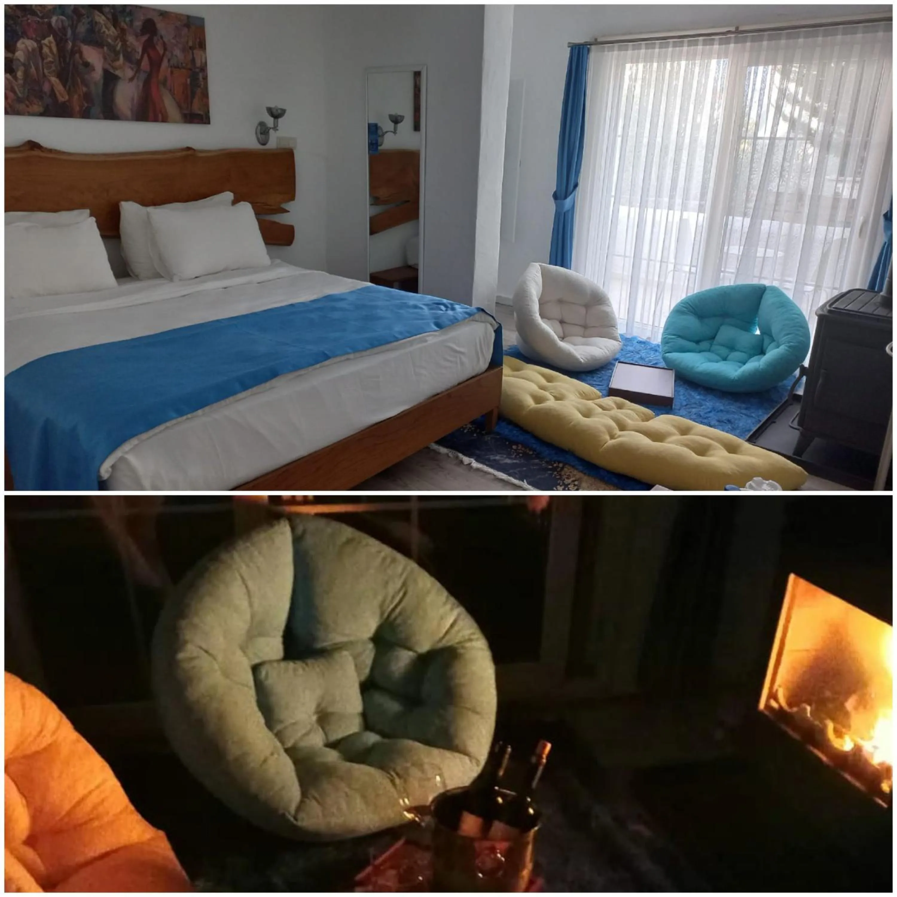 Bed in Rebetiko Hotel