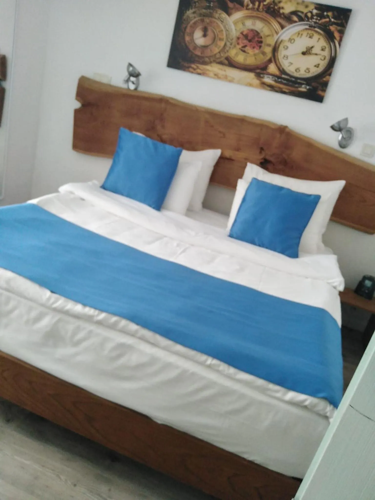 Photo of the whole room, Bed in Rebetiko Hotel