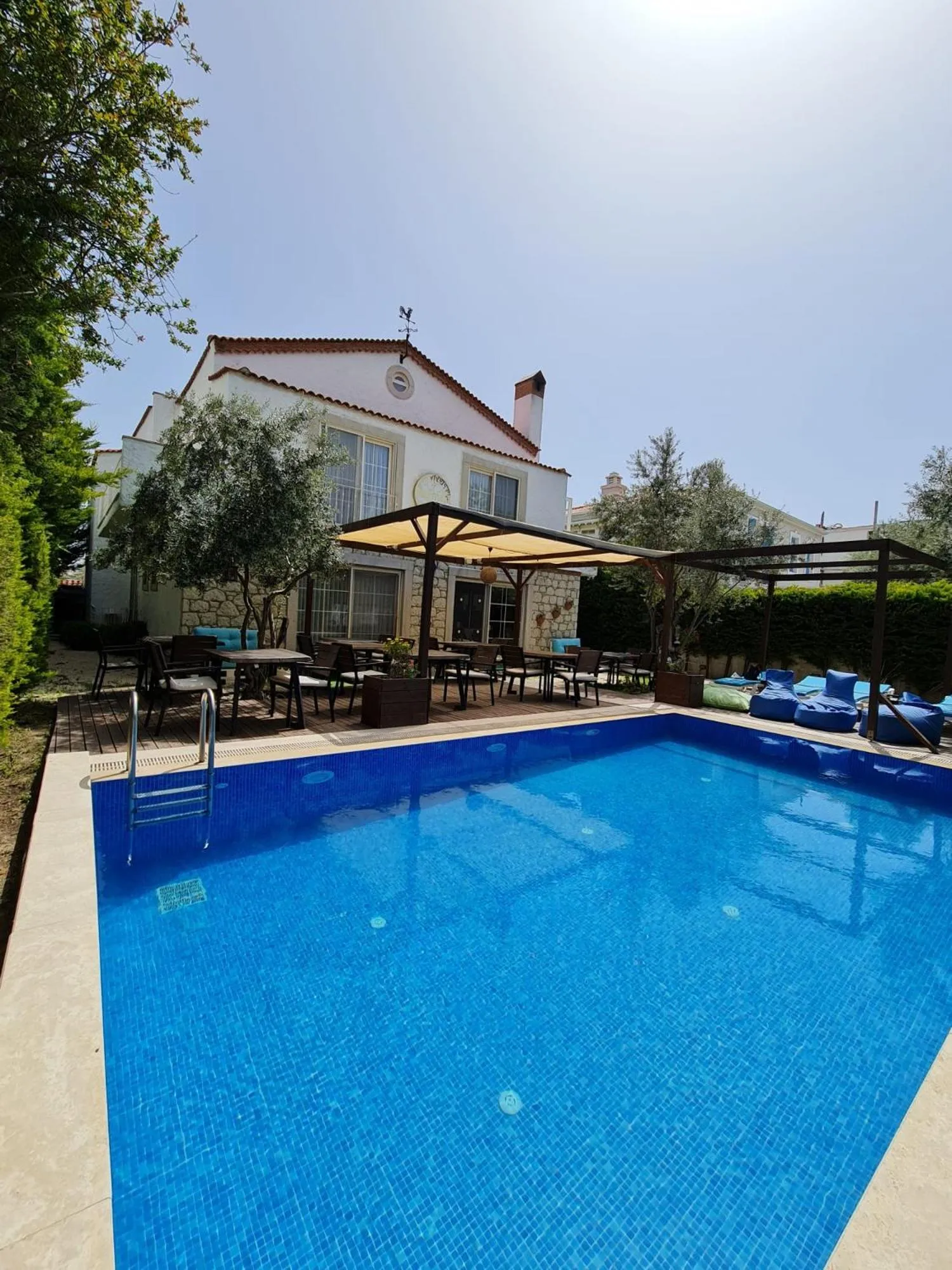 Swimming pool in Rebetiko Hotel