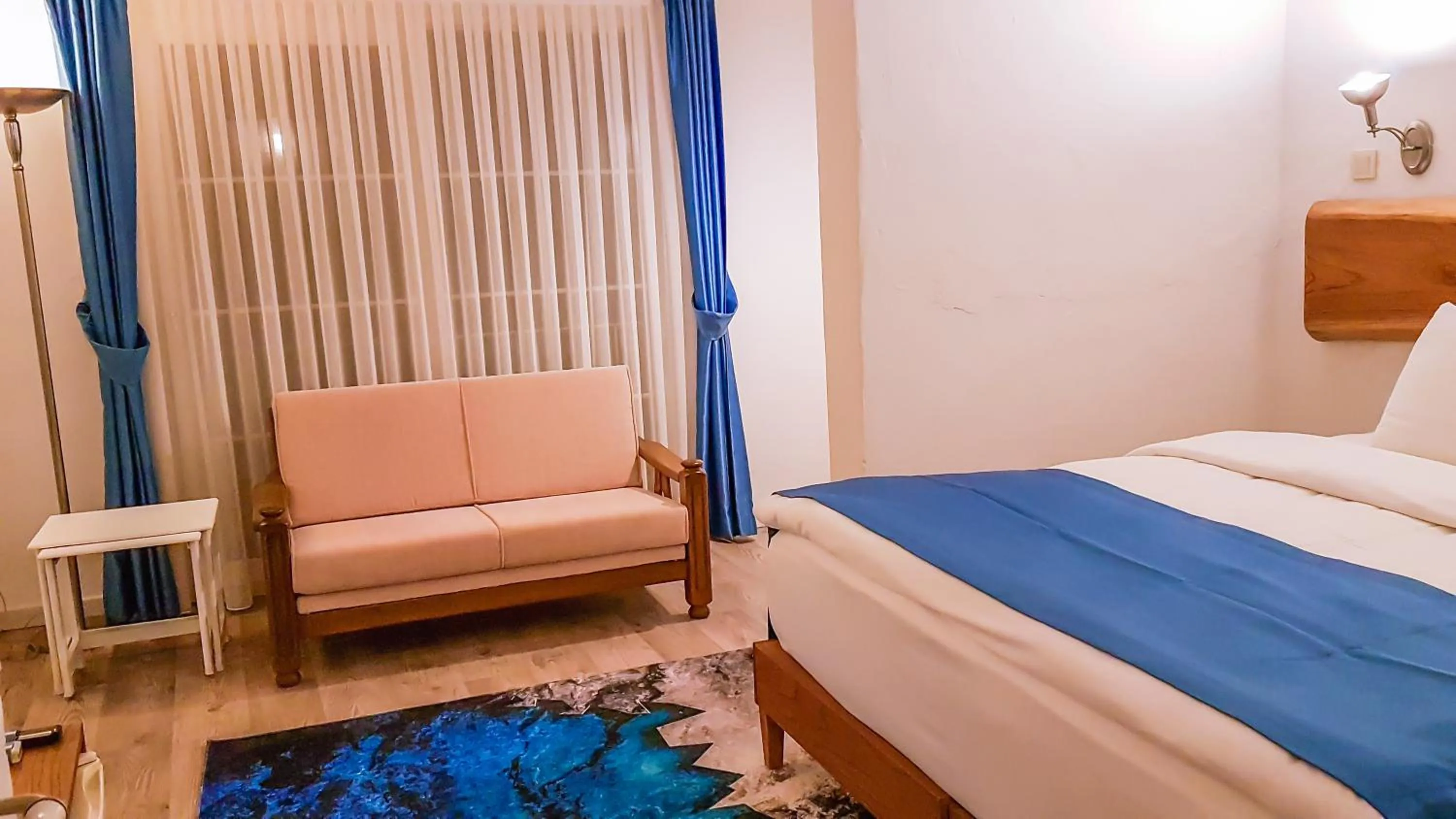 Bed in Rebetiko Hotel