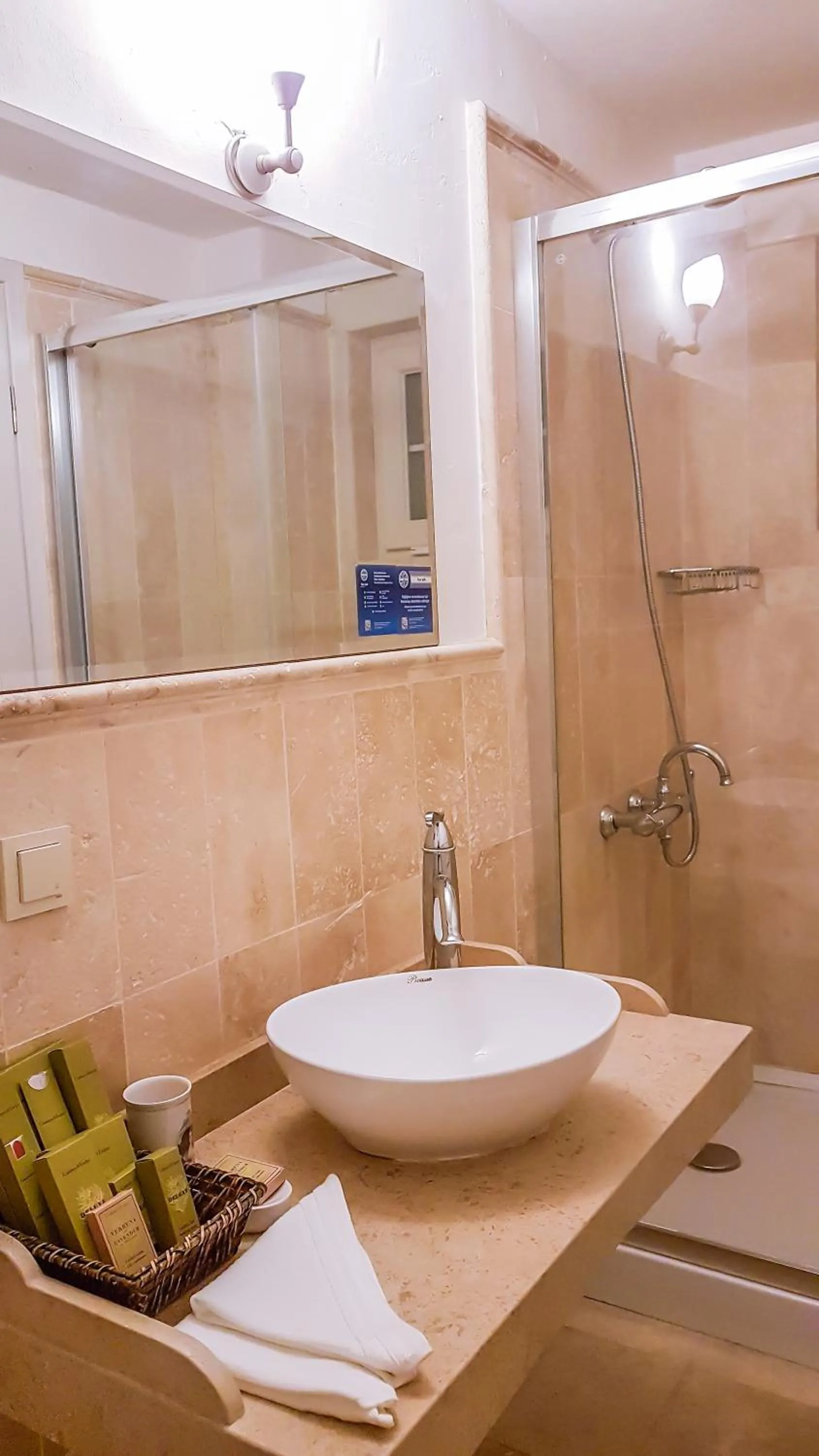 Bathroom in Rebetiko Hotel