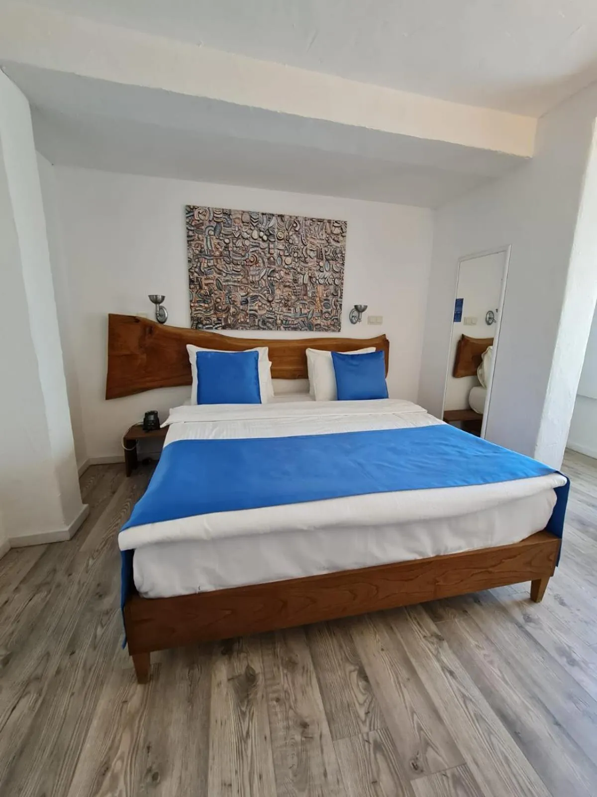 Photo of the whole room, Bed in Rebetiko Hotel