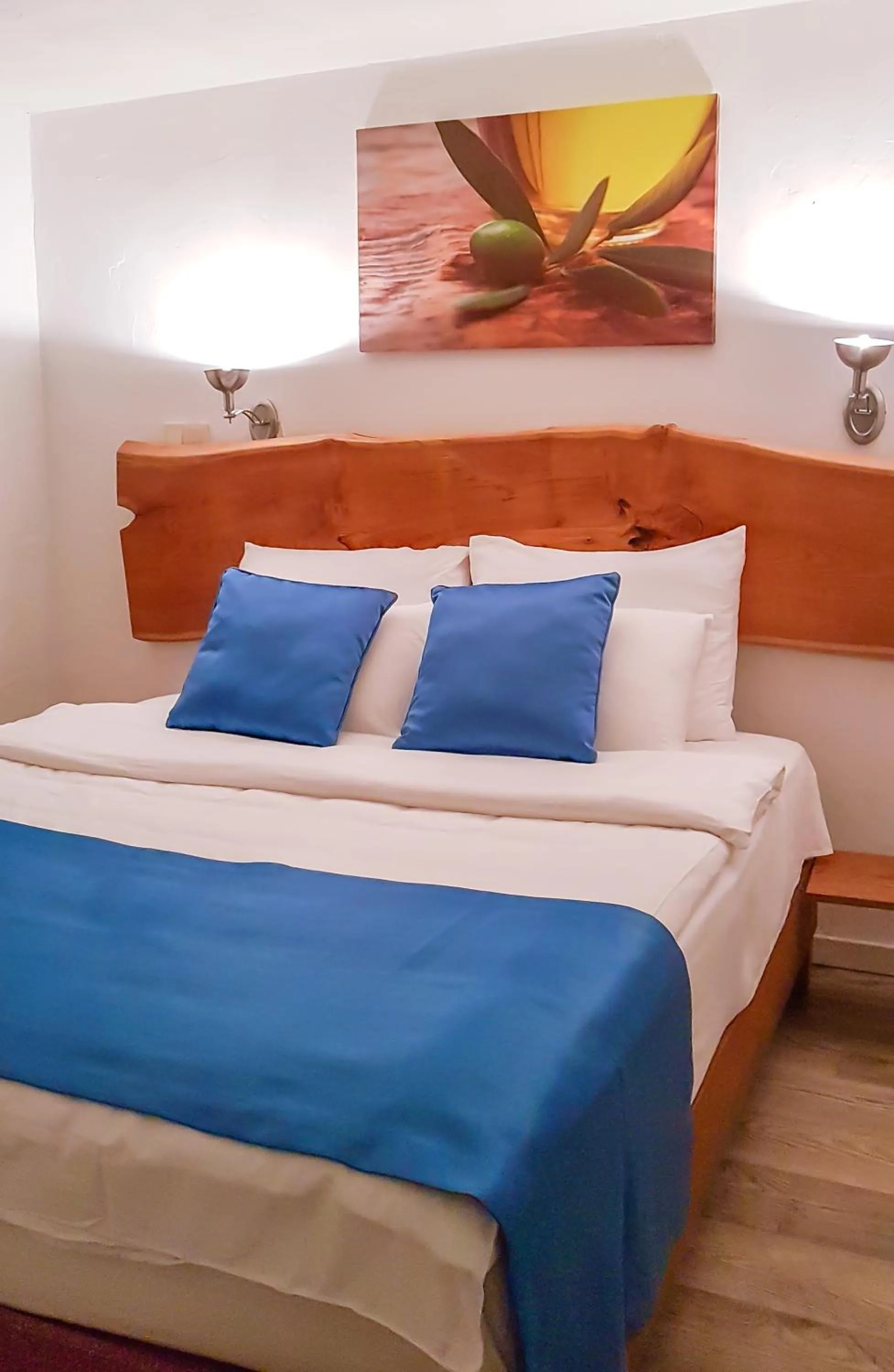 Bed in Rebetiko Hotel