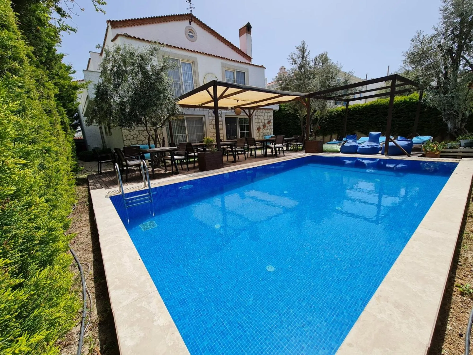 Swimming pool in Rebetiko Hotel