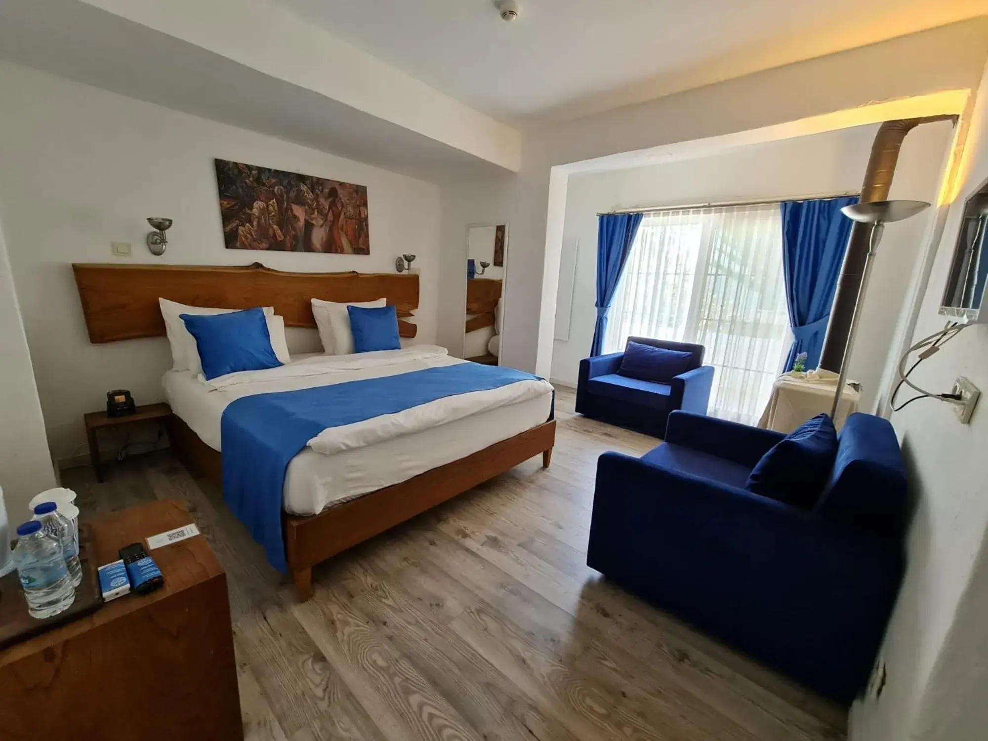 Photo of the whole room, Bed in Rebetiko Hotel Photo of the whole room, Bed in Rebetiko Hotel