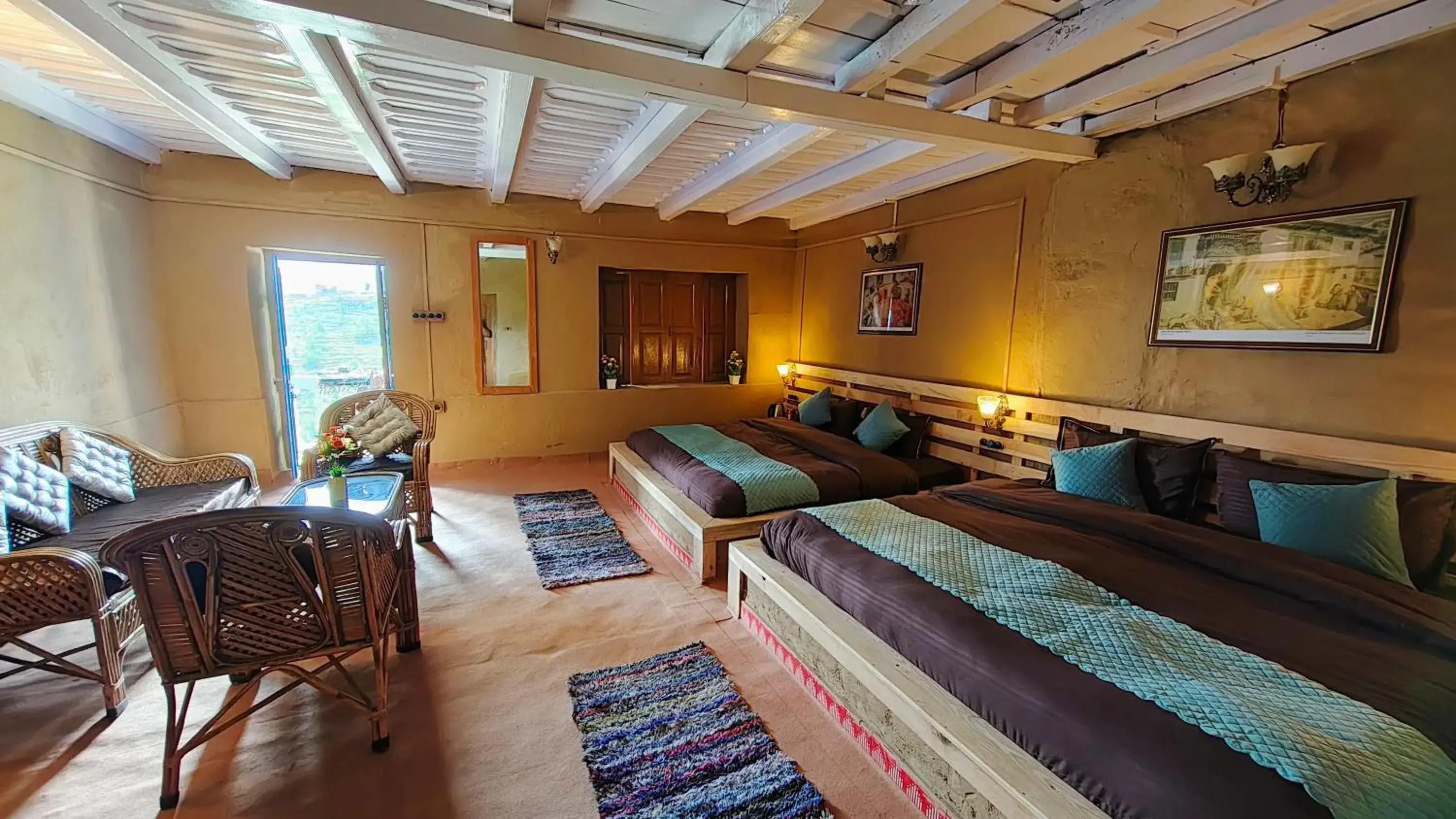 Double Room with Mountain View in Neelkanth Retreat Double Room with Mountain View in Neelkanth Retreat