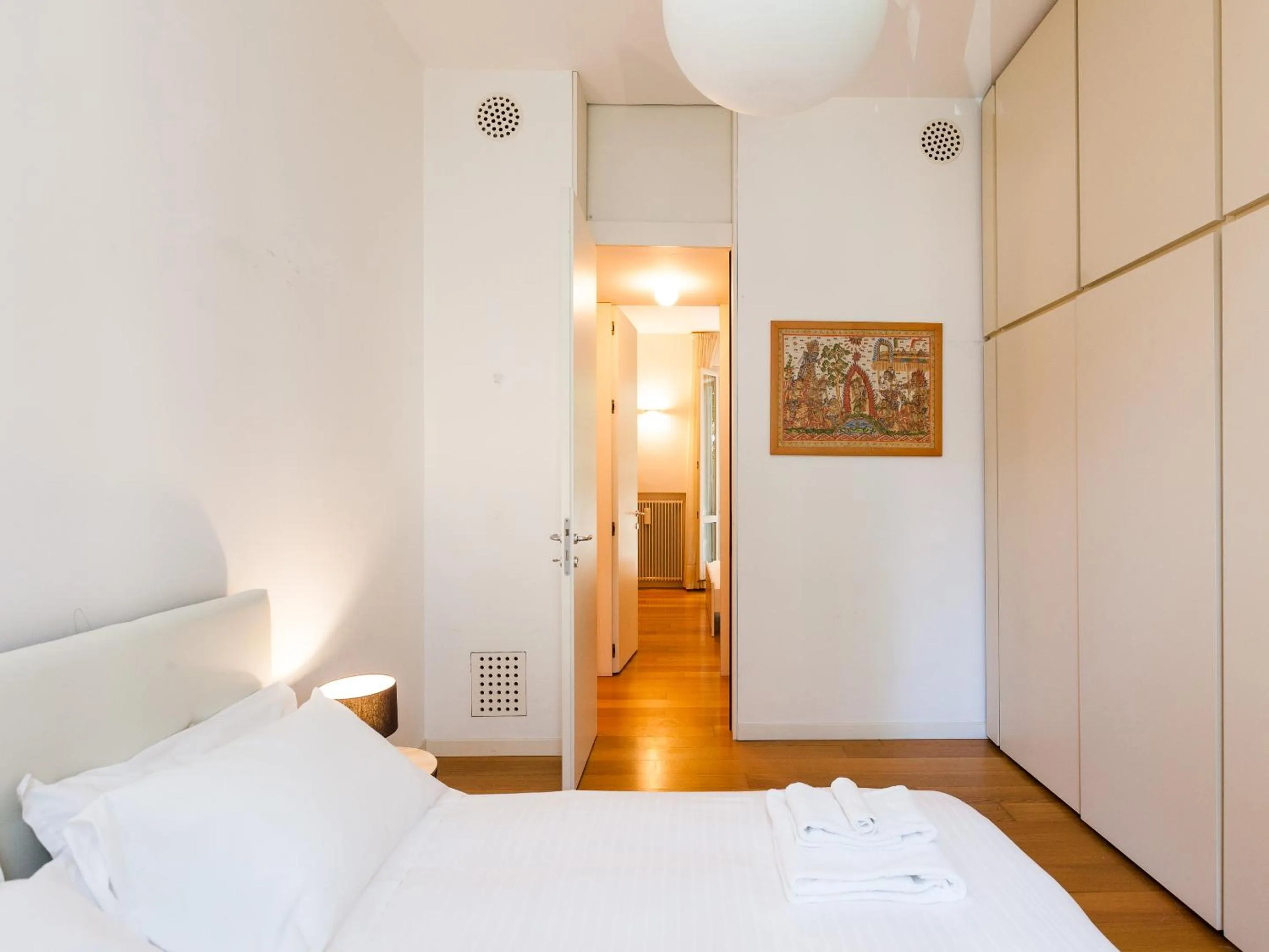 Bedroom, Bed in easyhomes - Piola Bazzini