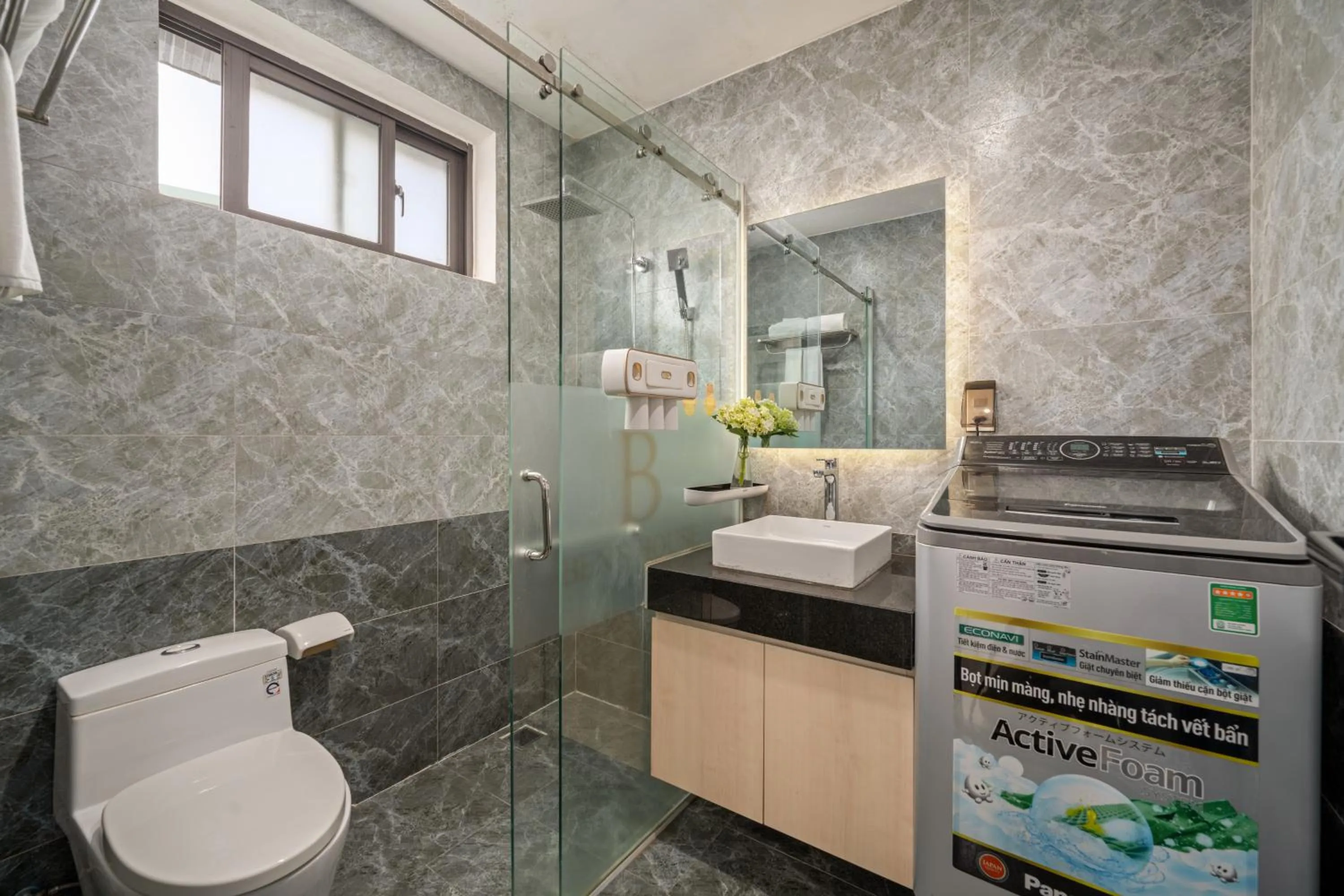 Shower in Ben's House Boutique