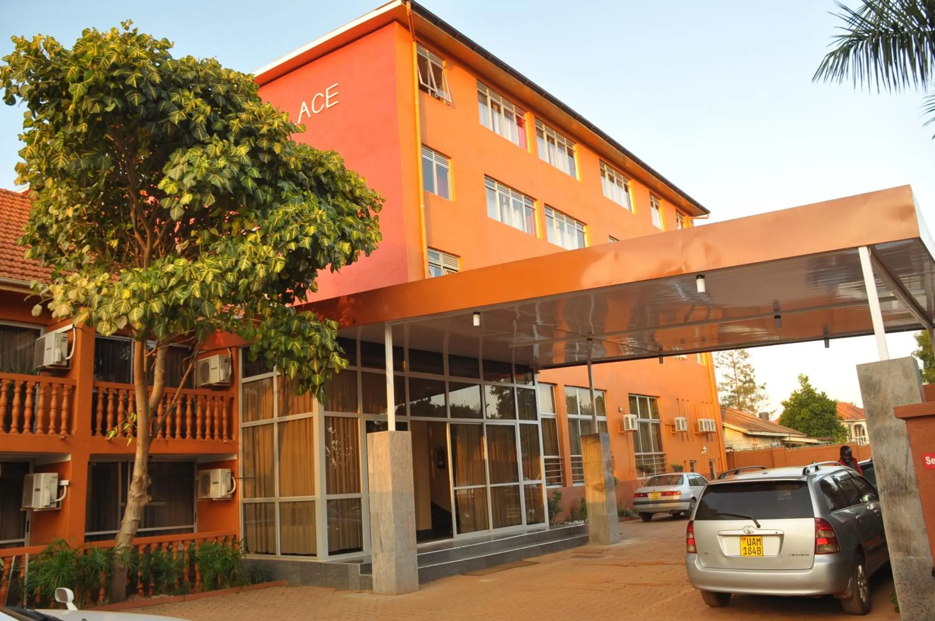 Property building in Eureka Place Hotel Kampala Property building in Eureka Place Hotel Kampala