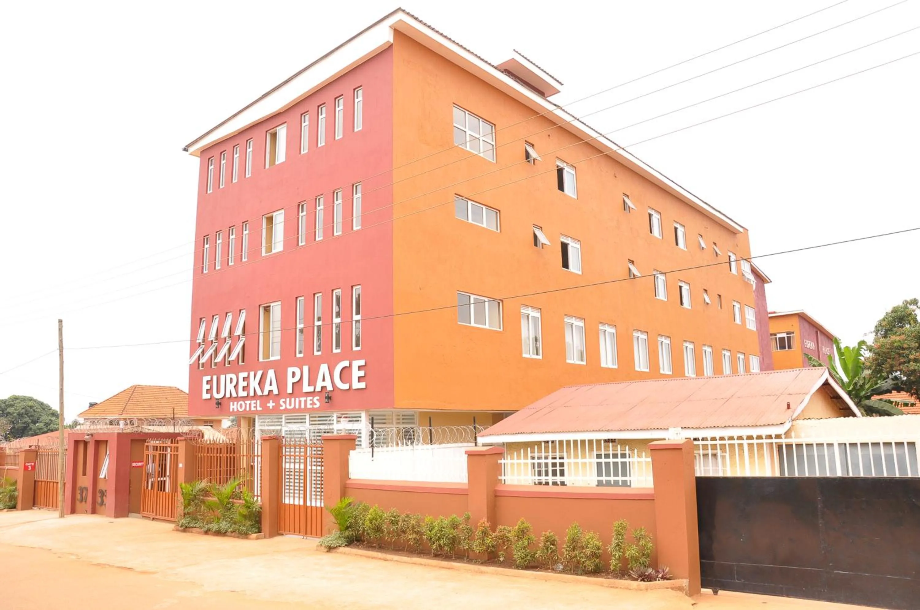 Property building in Eureka Place Hotel Kampala