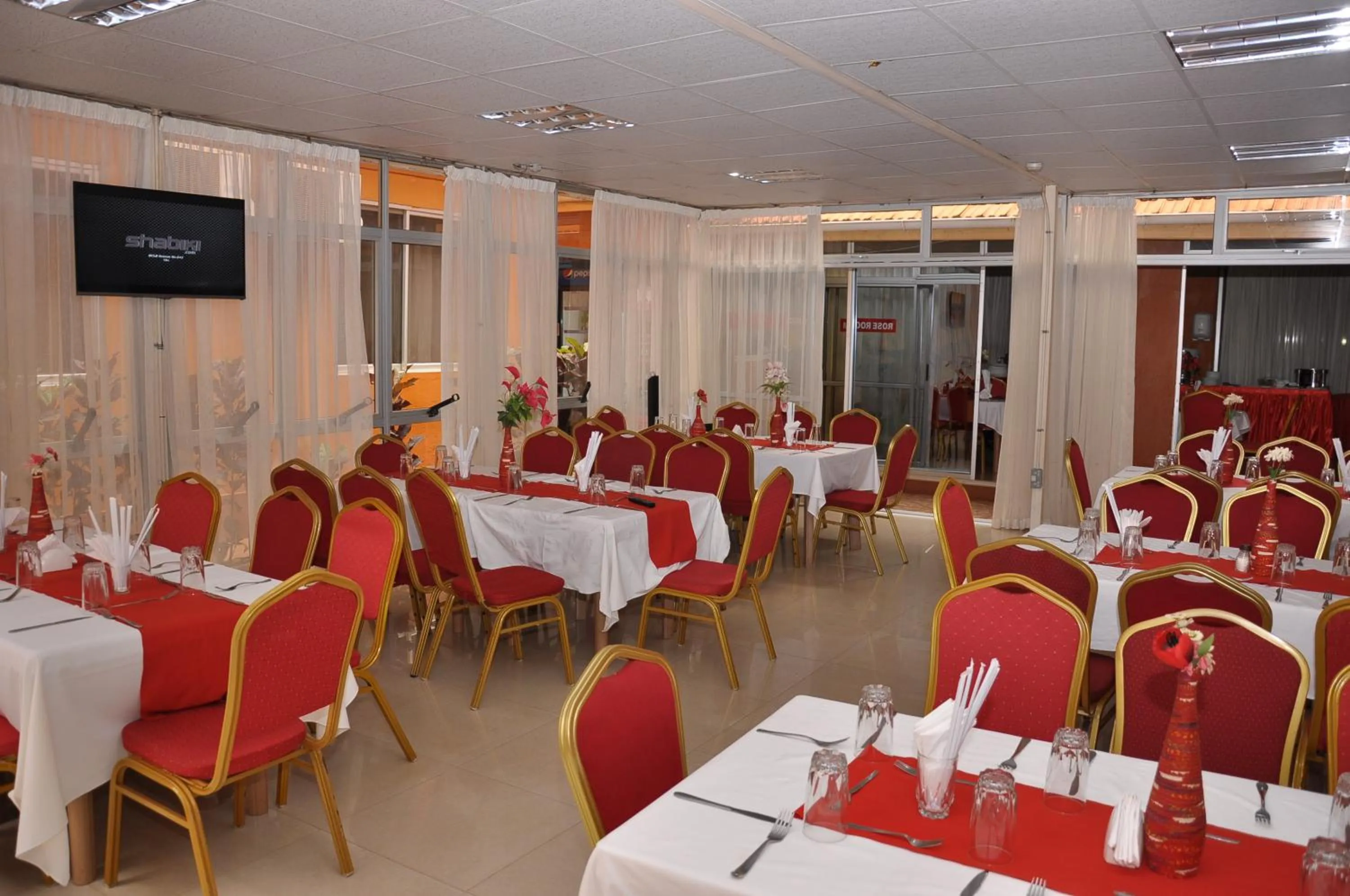 Patio in Eureka Place Hotel Kampala