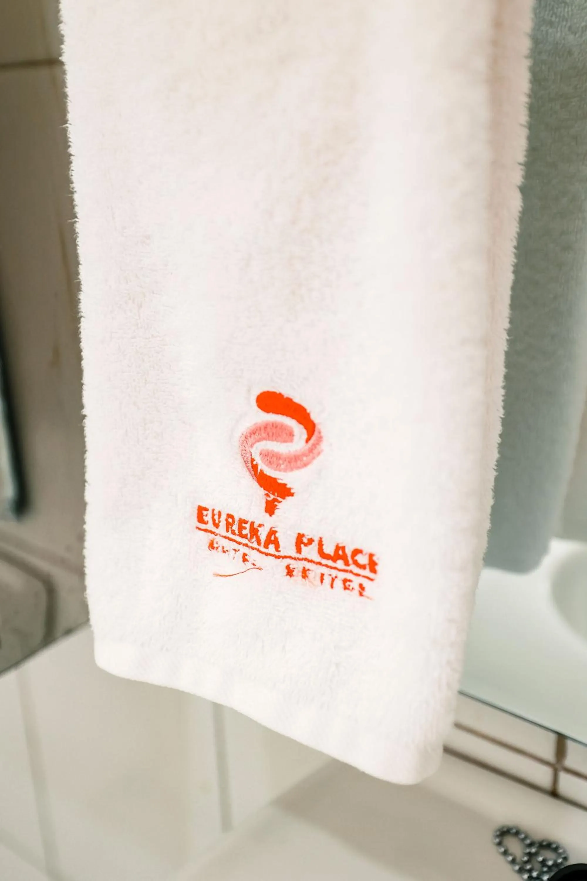 towels in Eureka Place Hotel Kampala