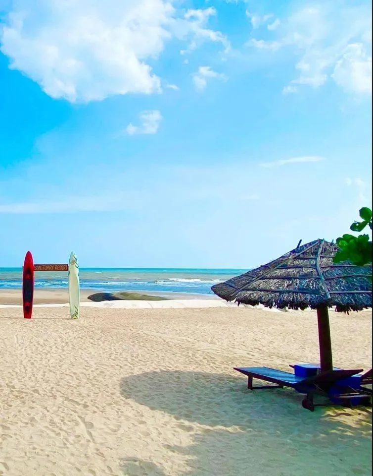 Beachfront 4 Bedrooms private pool villa Sanctuary Ho Tram resort